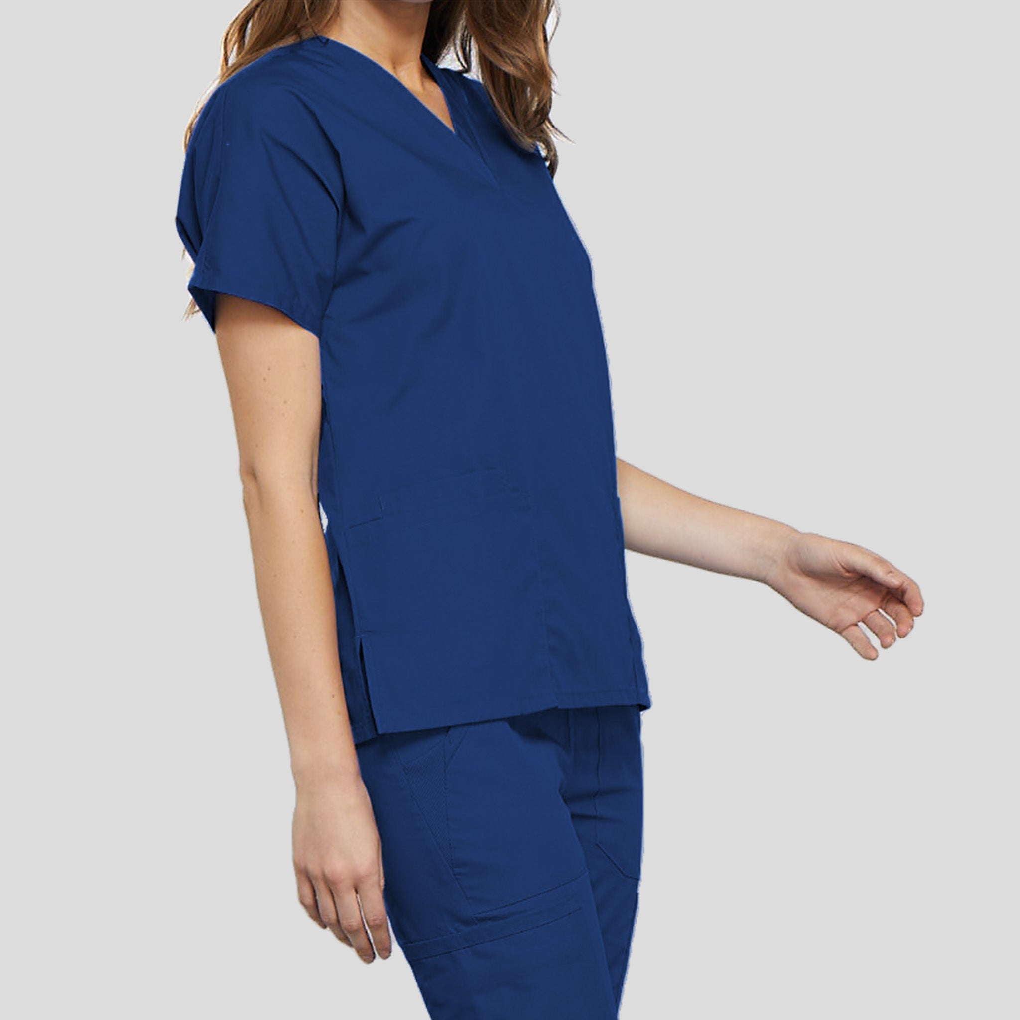 Women's V-Neck 2 Pocket | Galaxy