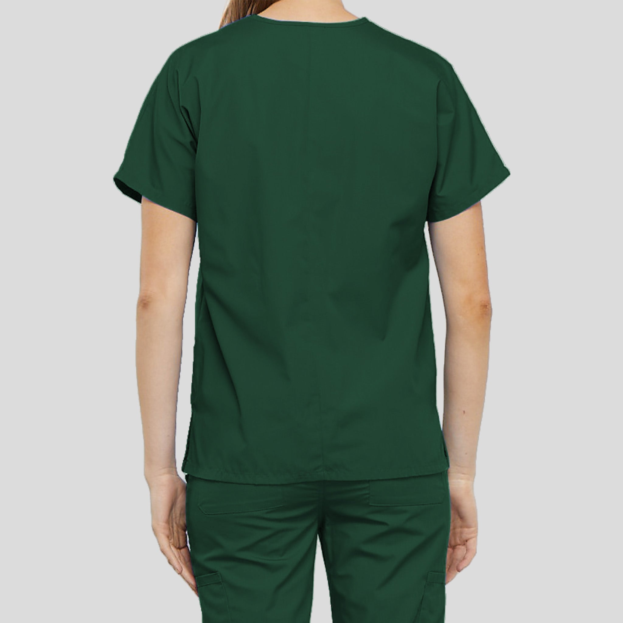 Women's V-Neck 2 Pocket | Hunter