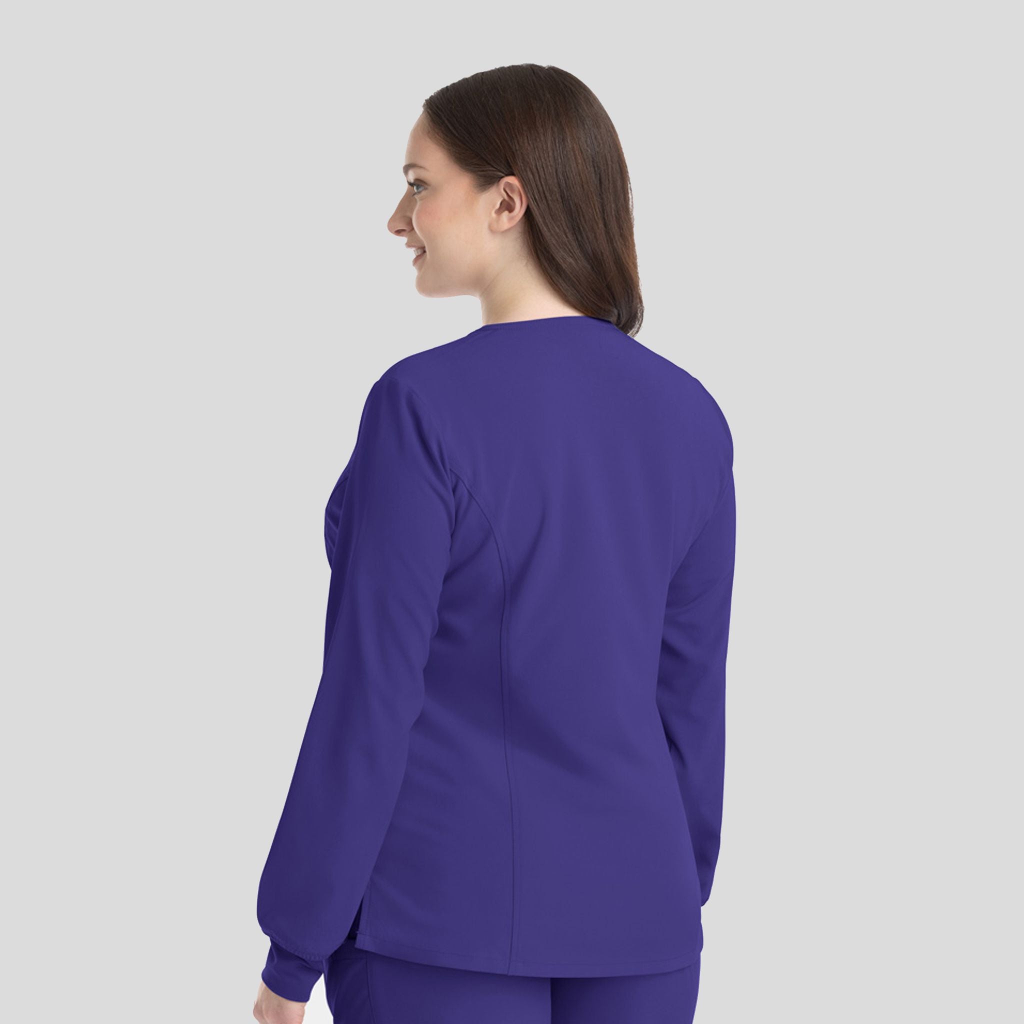 Womenβs Snap Jacket | Grape