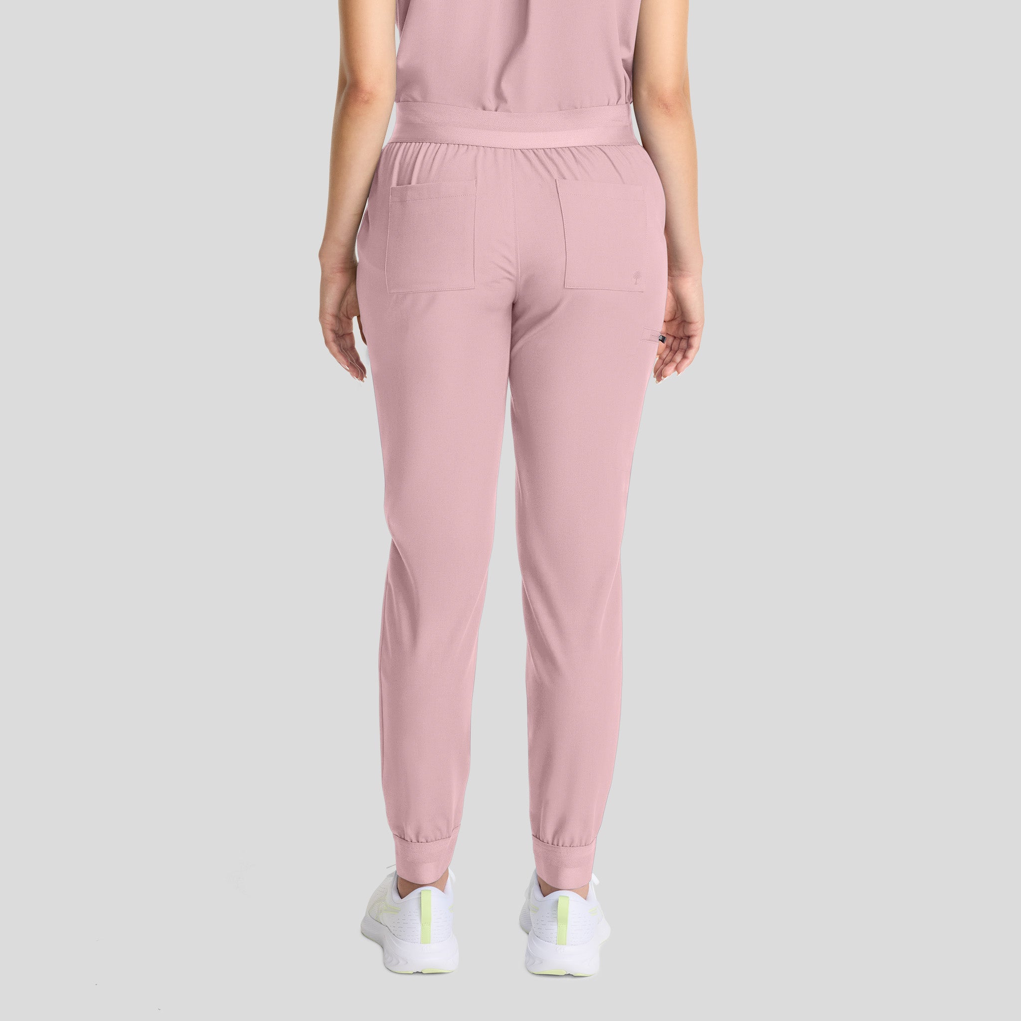Women's Bekah Mid Rise Jogger | Pink Pearl
