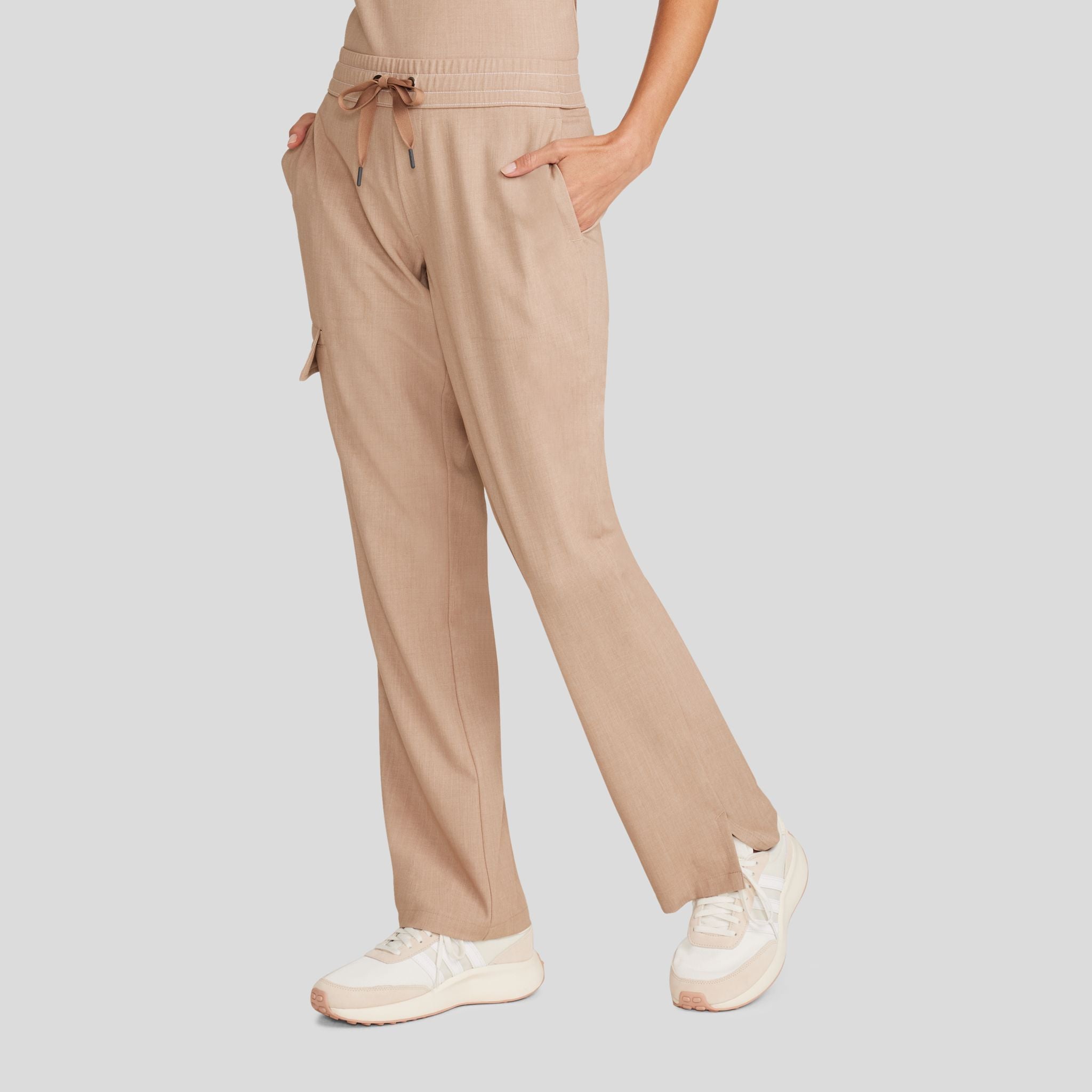 Women's Brandy Straight Leg Scrub Pant | Desert Taupe