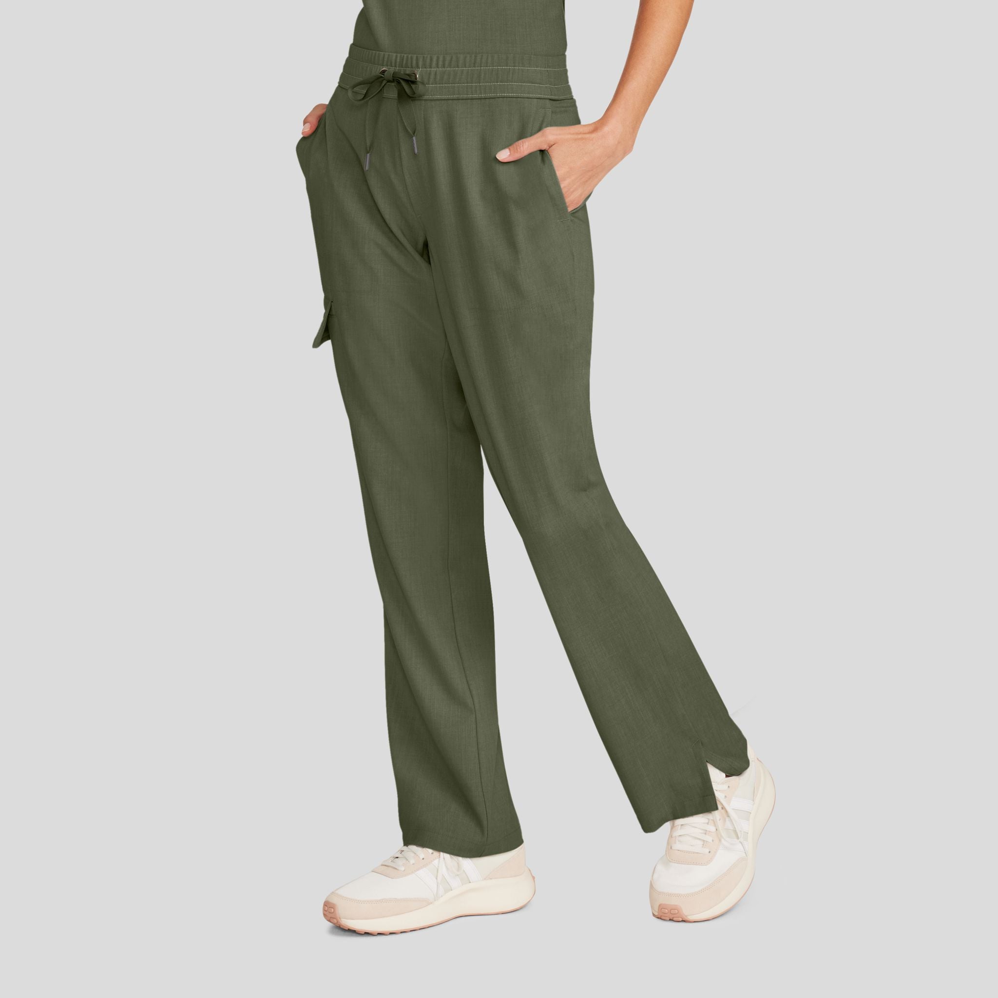 Women's Brandy Straight Leg Scrub Pant | Olive