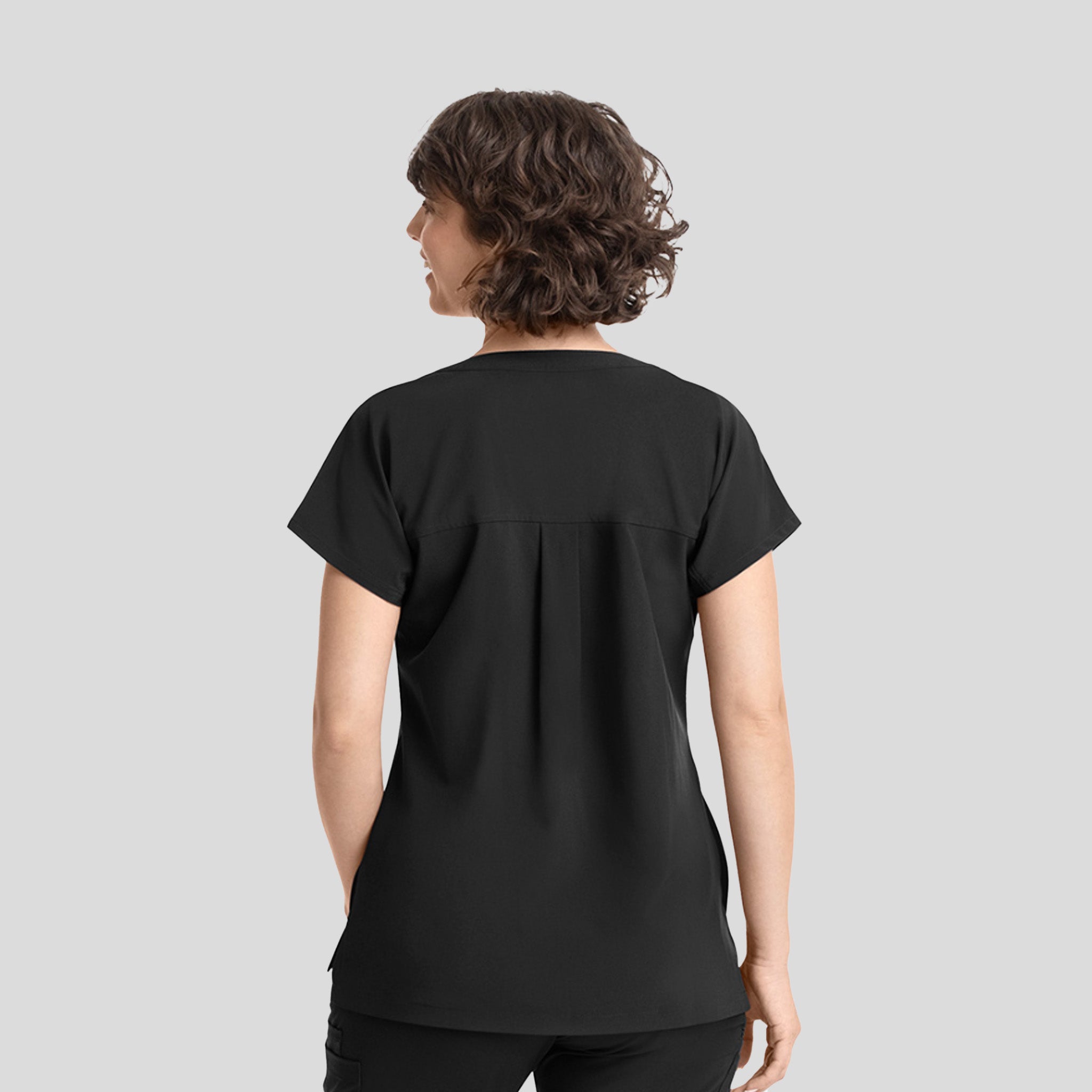 Womenβs Dolman 3 Pocket Top | Black