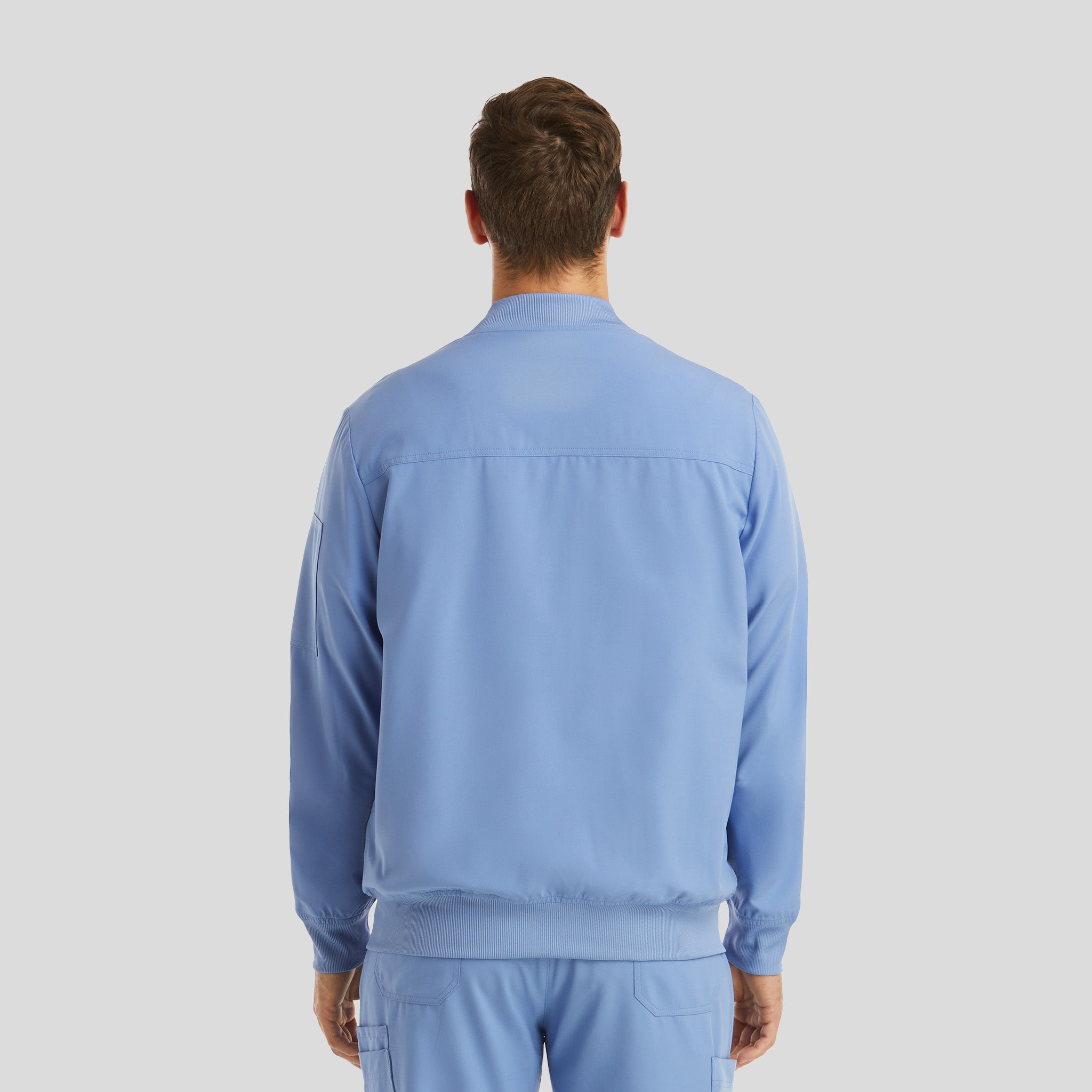 Menβs Full Zip Bomber Jacket | Ciel