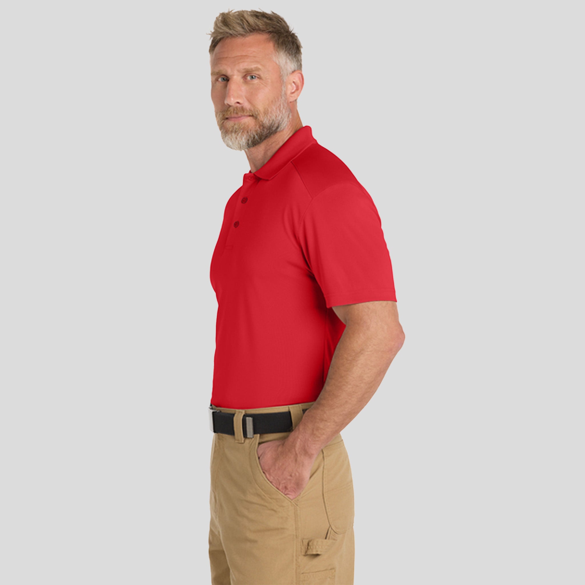 Men's Select Lightweight Snag-Proof Polo | Red