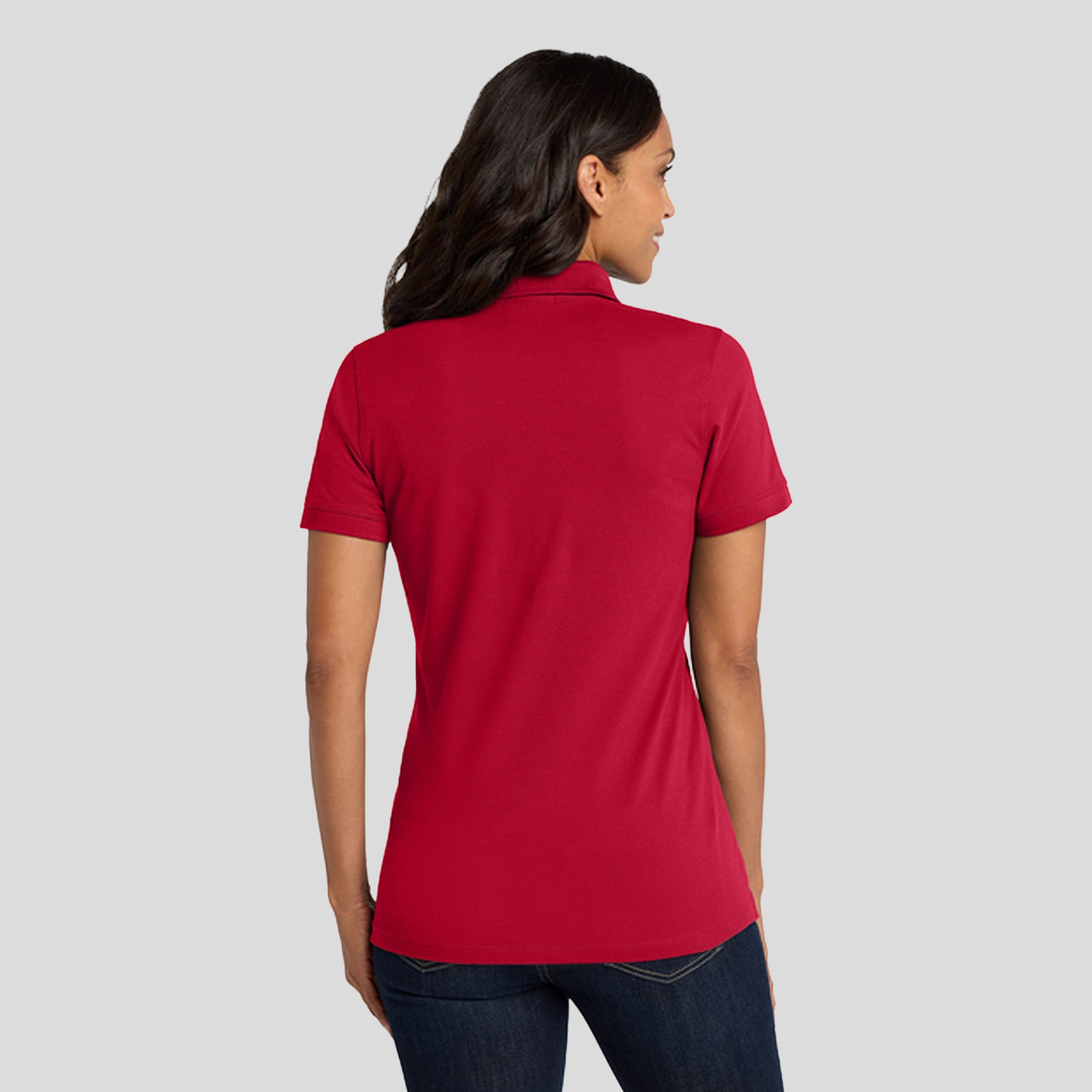 Women's EZCottonยฎ Polo | Apple Red