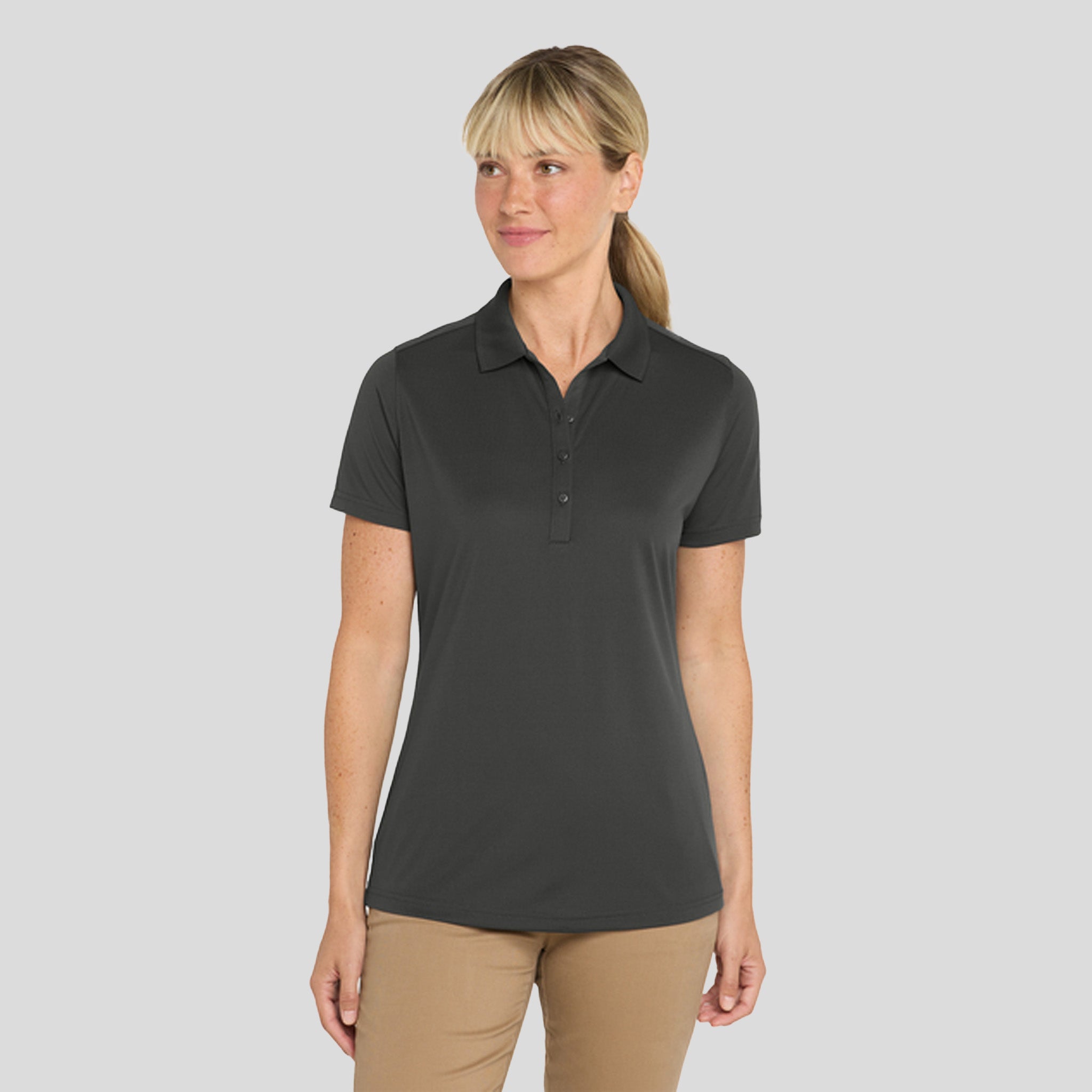 Women's Select Lightweight Snag-Proof Polo | Charcoal