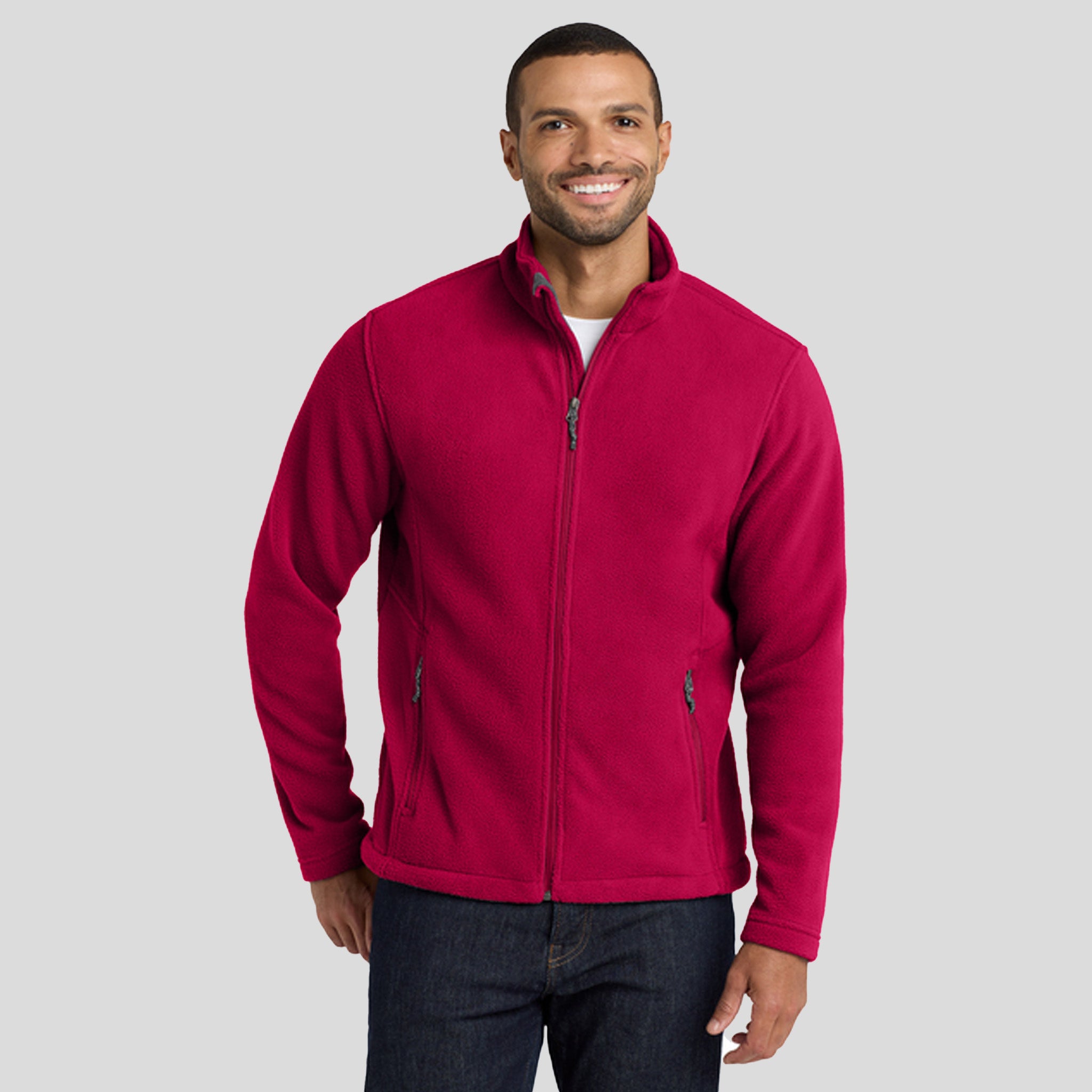 Value Fleece Jacket | True Red