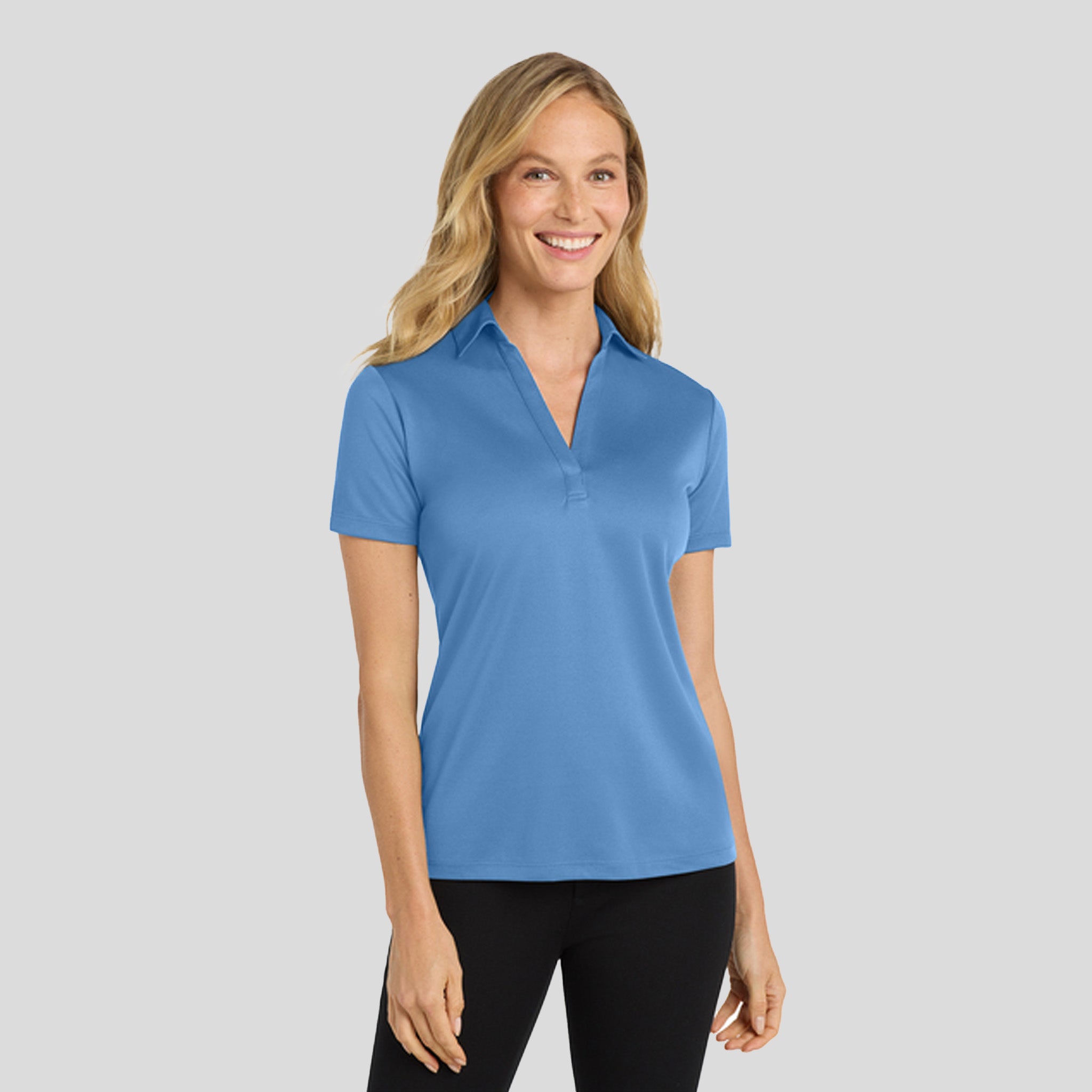 Women's Silk Touchโข Performance Polo | Carolina Blue