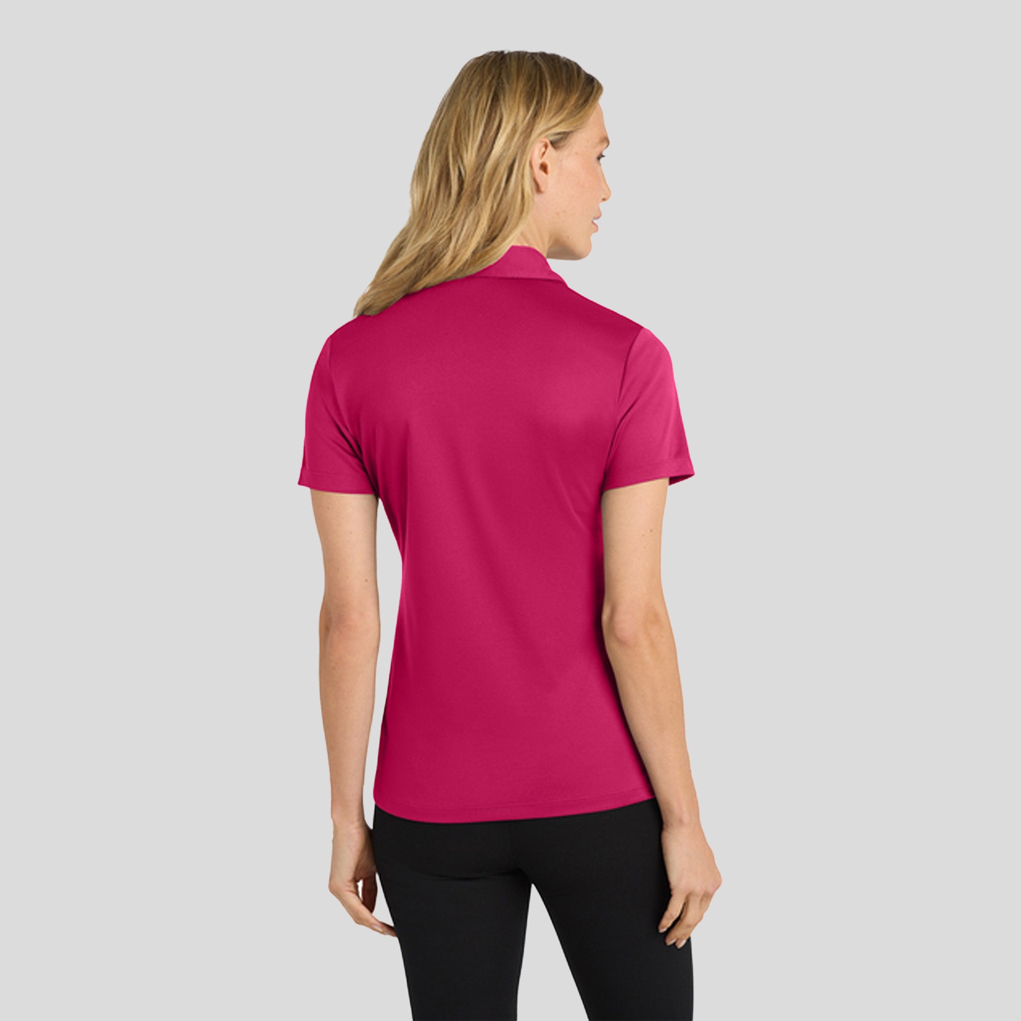 Women's Silk Touchโข Performance Polo | Pink Raspberry