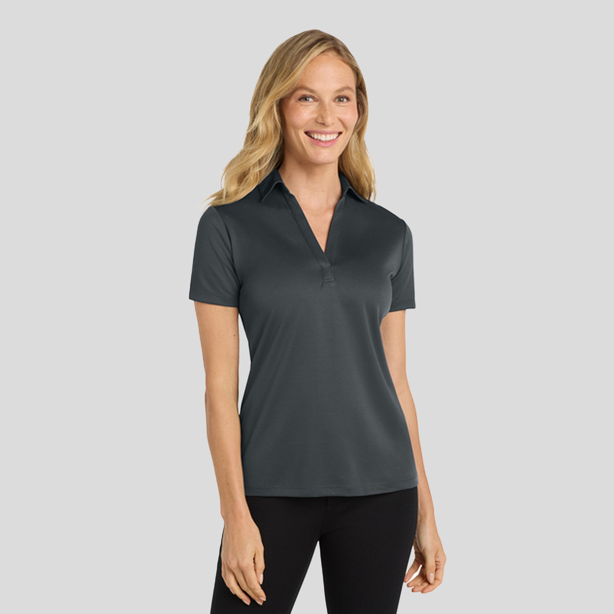 Women's Silk Touchโข Performance Polo | Steel Grey