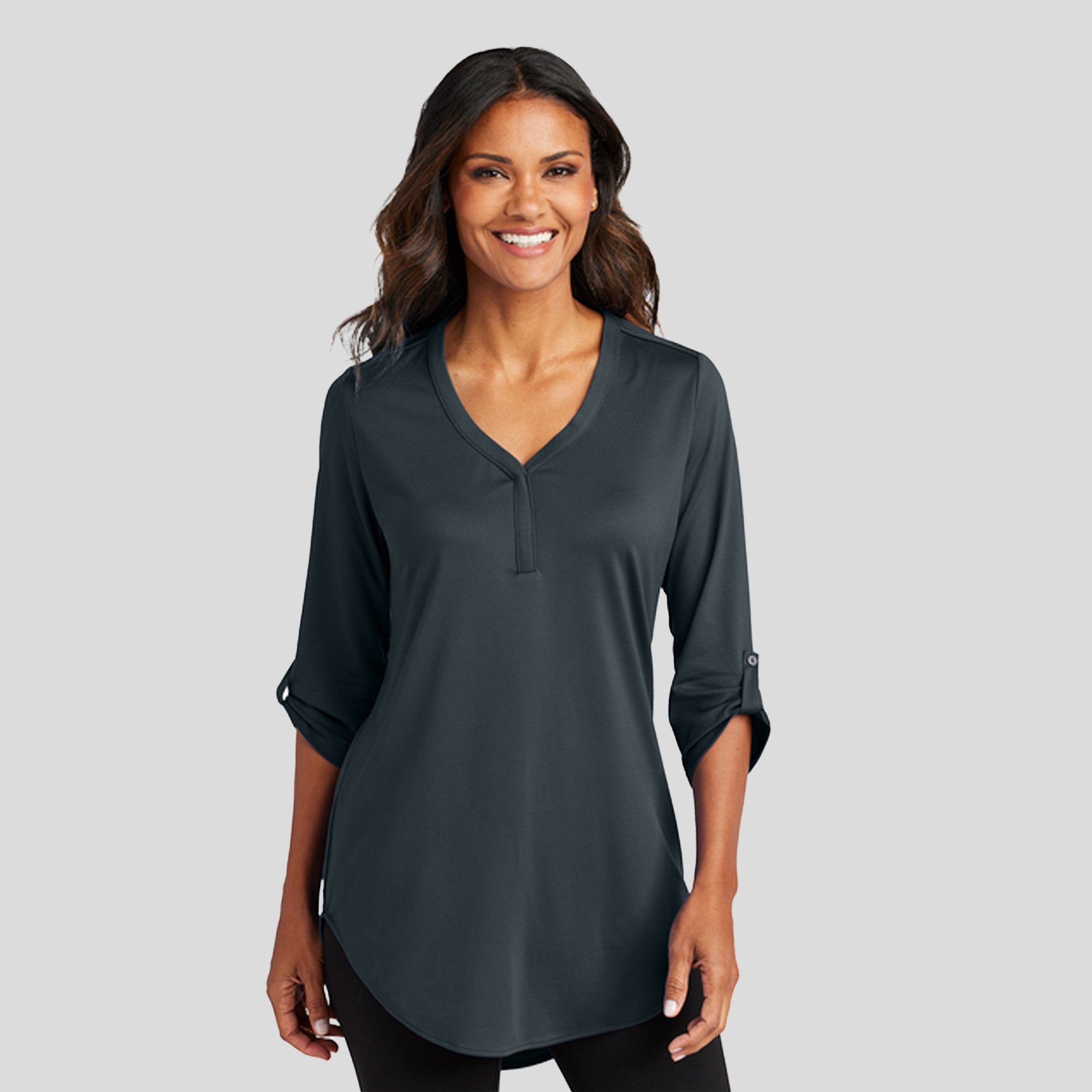 Women's City Stretch 3/4-Sleeve Tunic | Graphite