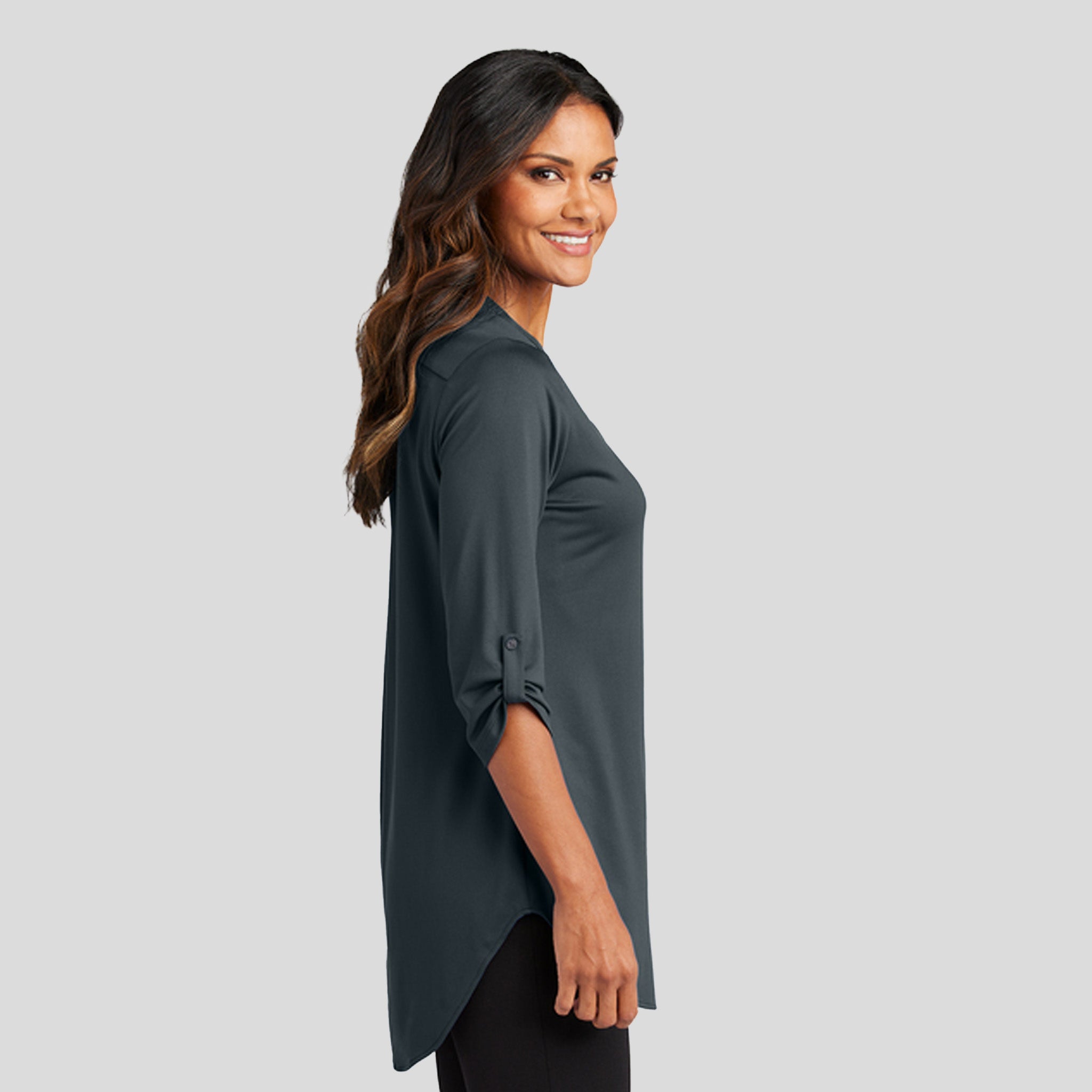 Women's City Stretch 3/4-Sleeve Tunic | Graphite