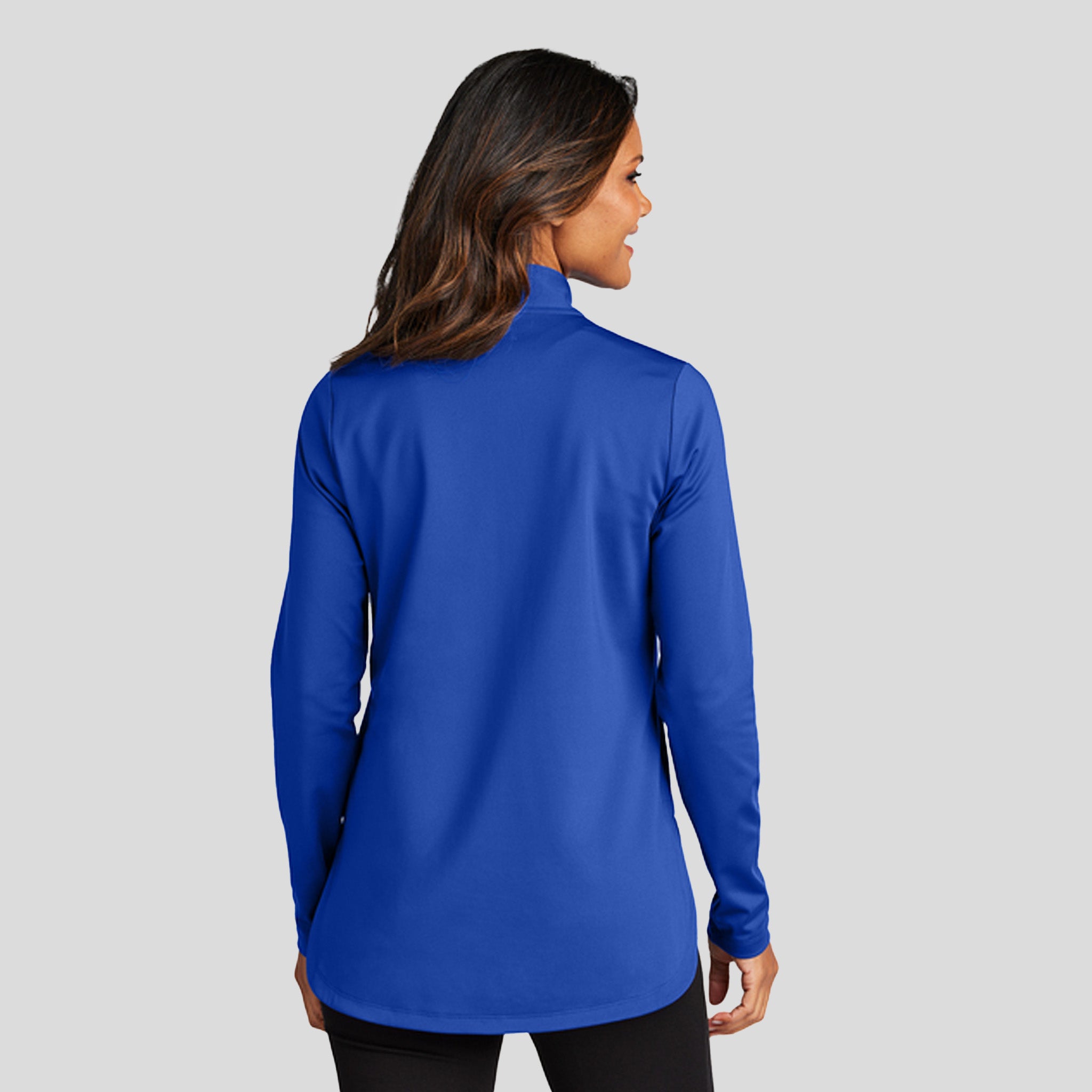 Women's C-FREE® Double Knit 1/4-Zip | Royal