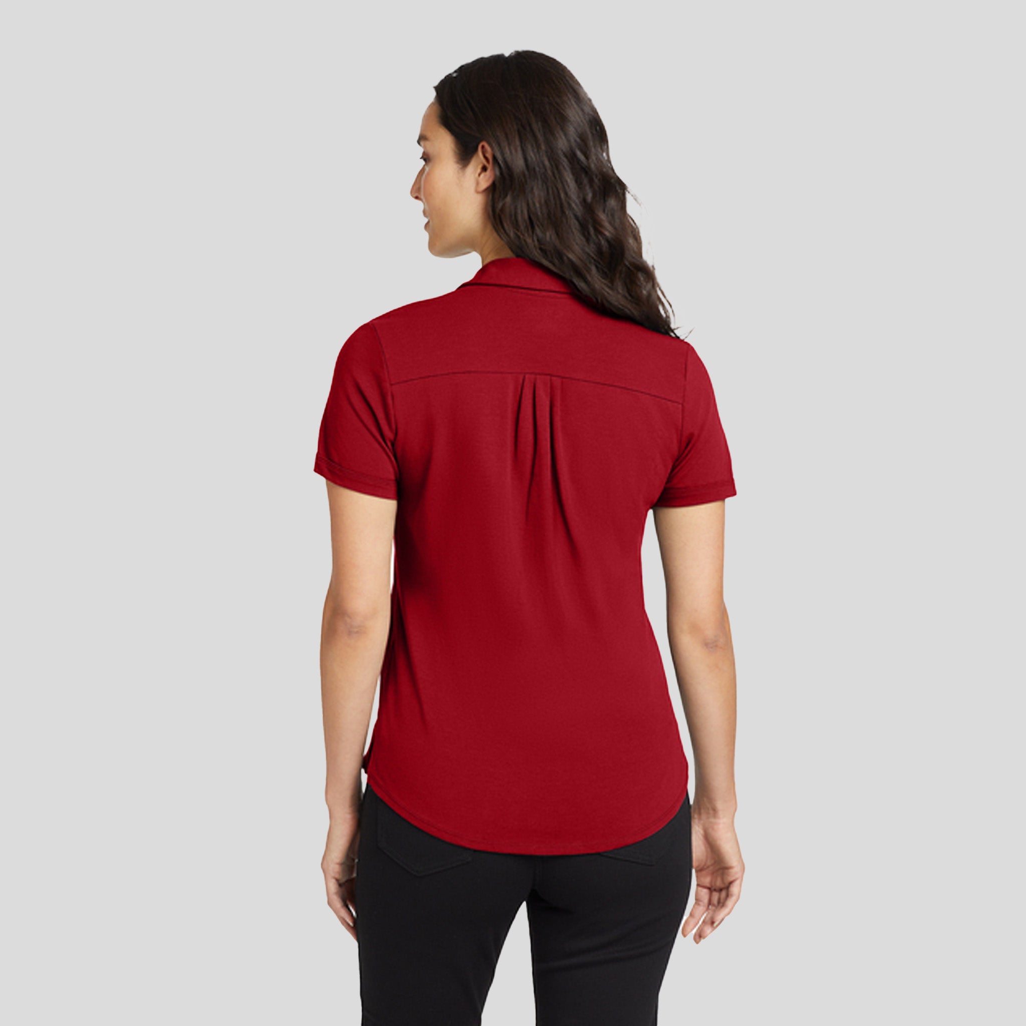 Women's Limit Polo | Signal Red