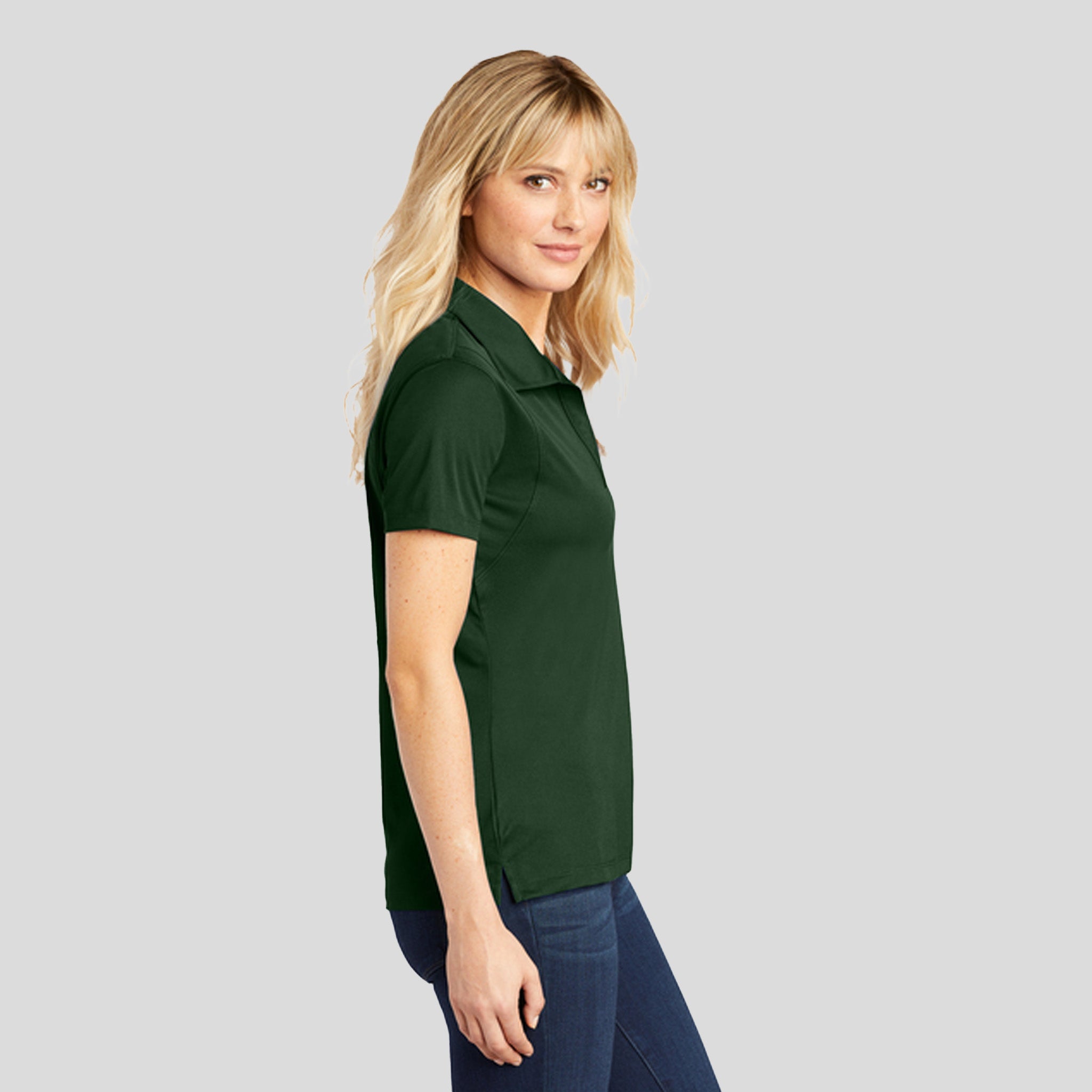 Women's Micropique Sport-Wickยฎ Polo | Forest Green