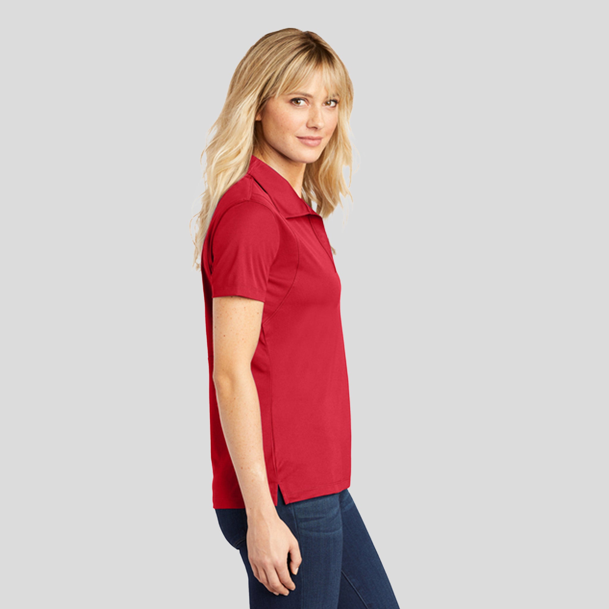 Women's Micropique Sport-Wickยฎ Polo | Red