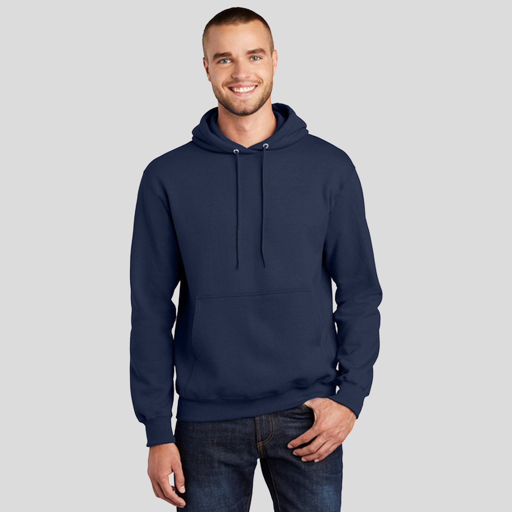 Core Fleece Pullover Hooded Sweatshirt | Navy