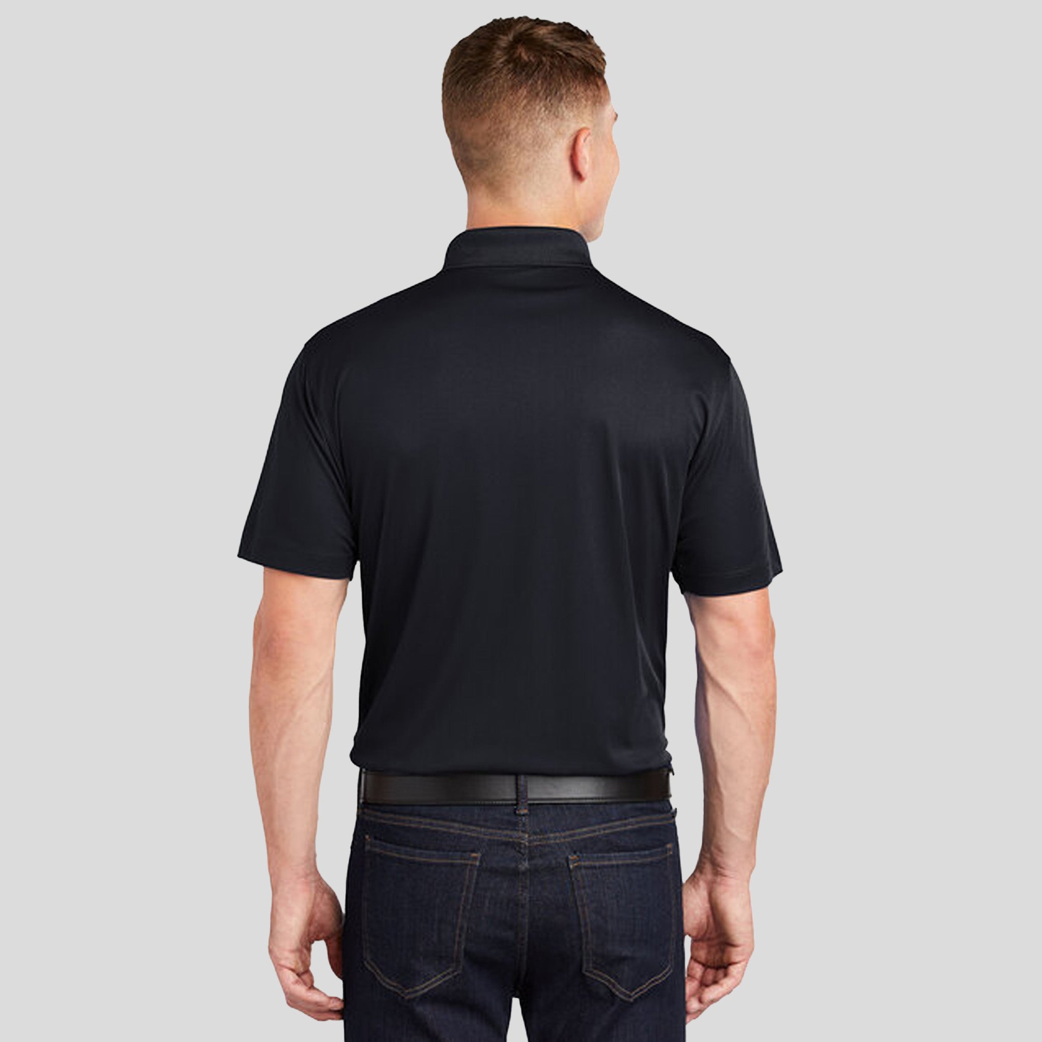 Micropique Sport-Wickยฎ Polo | Black