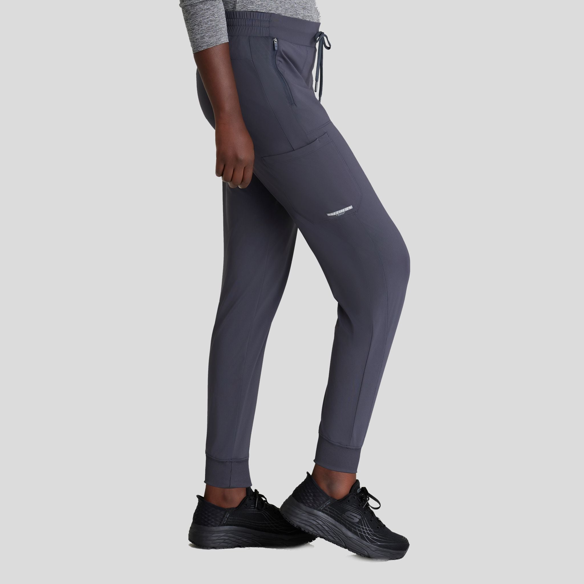 Pace 5-Pocket Ribbed Cuff Jogger | Pewter