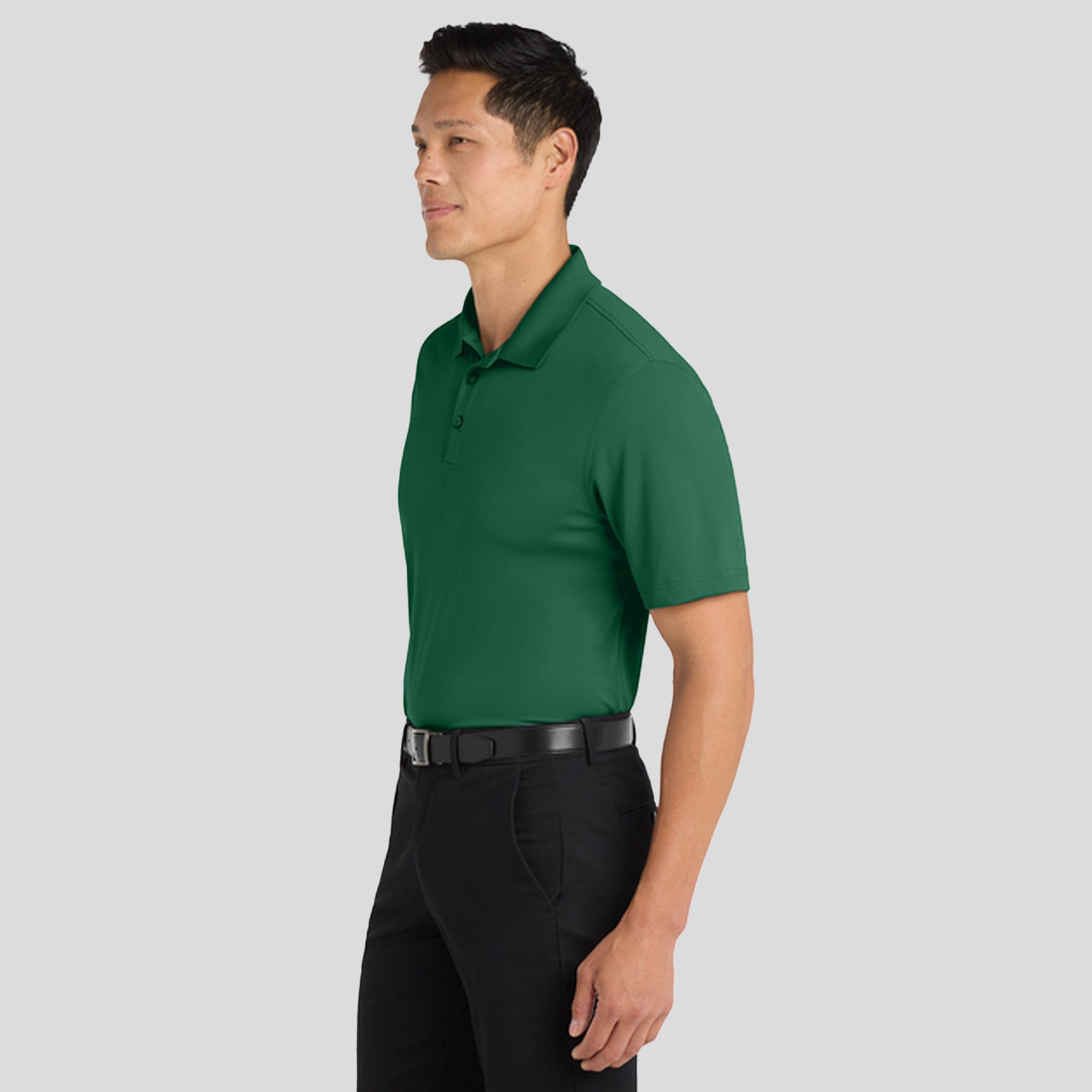 Dry Zoneยฎ UV Micro-Mesh Polo | Deep Forest Green