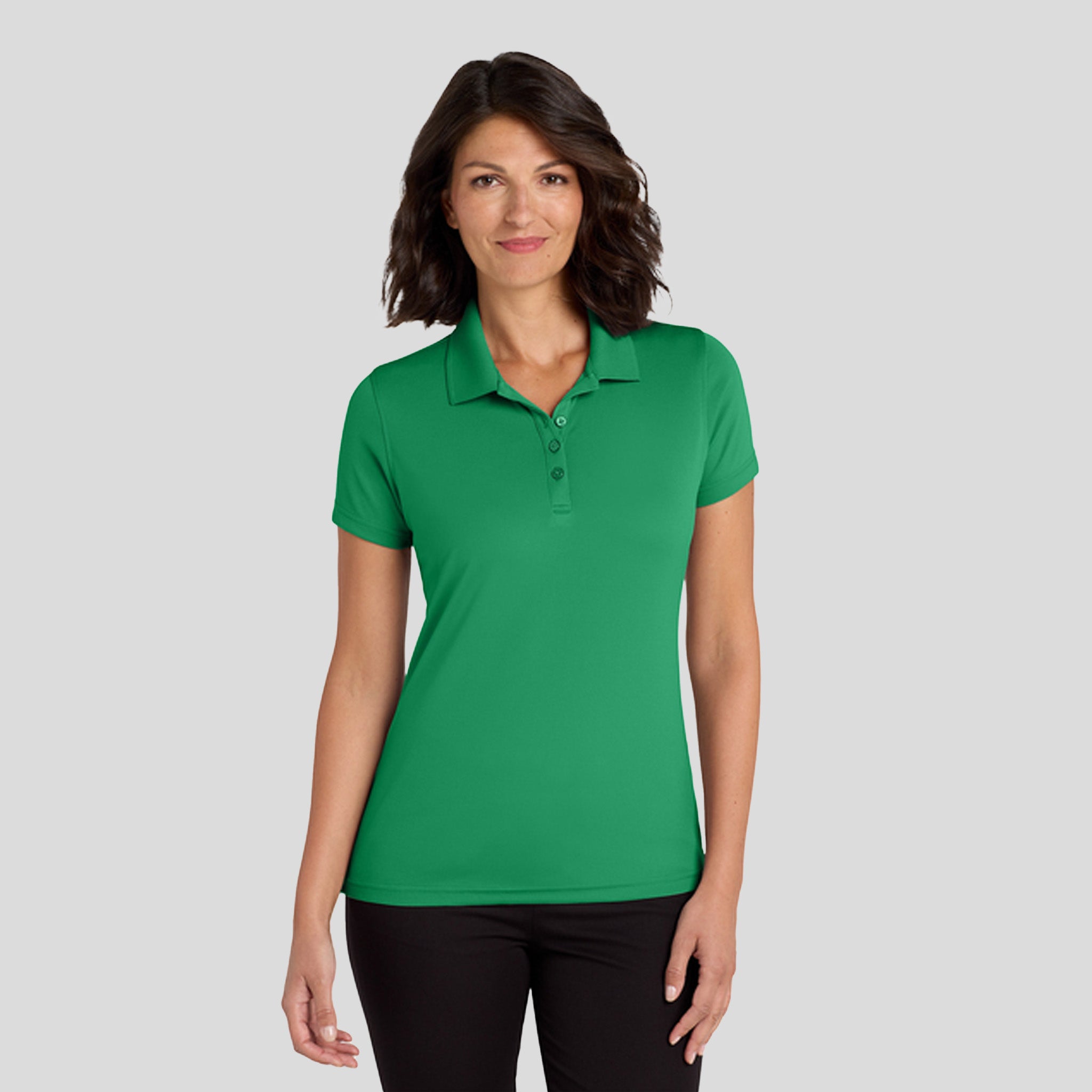 Women's Dry Zoneยฎ UV Micro-Mesh Polo | Bright Kelly Green