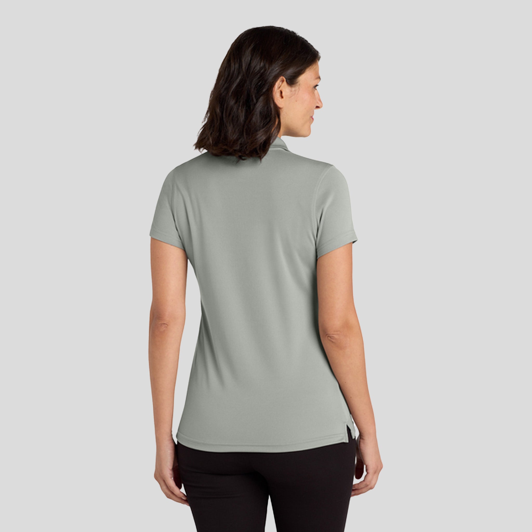 Women's Dry Zoneยฎ UV Micro-Mesh Polo | Gusty Grey