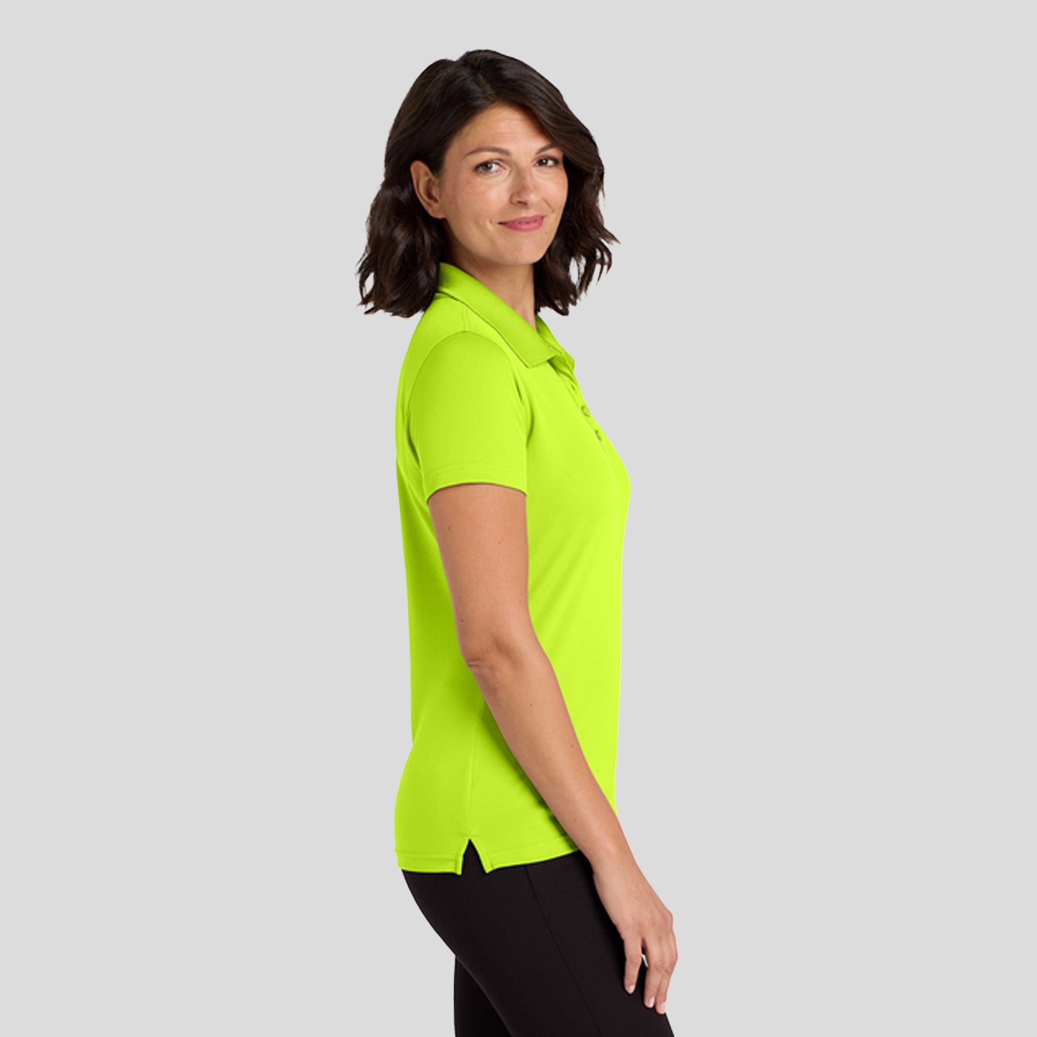 Women's Dry Zoneยฎ UV Micro-Mesh Polo | Safety Yellow