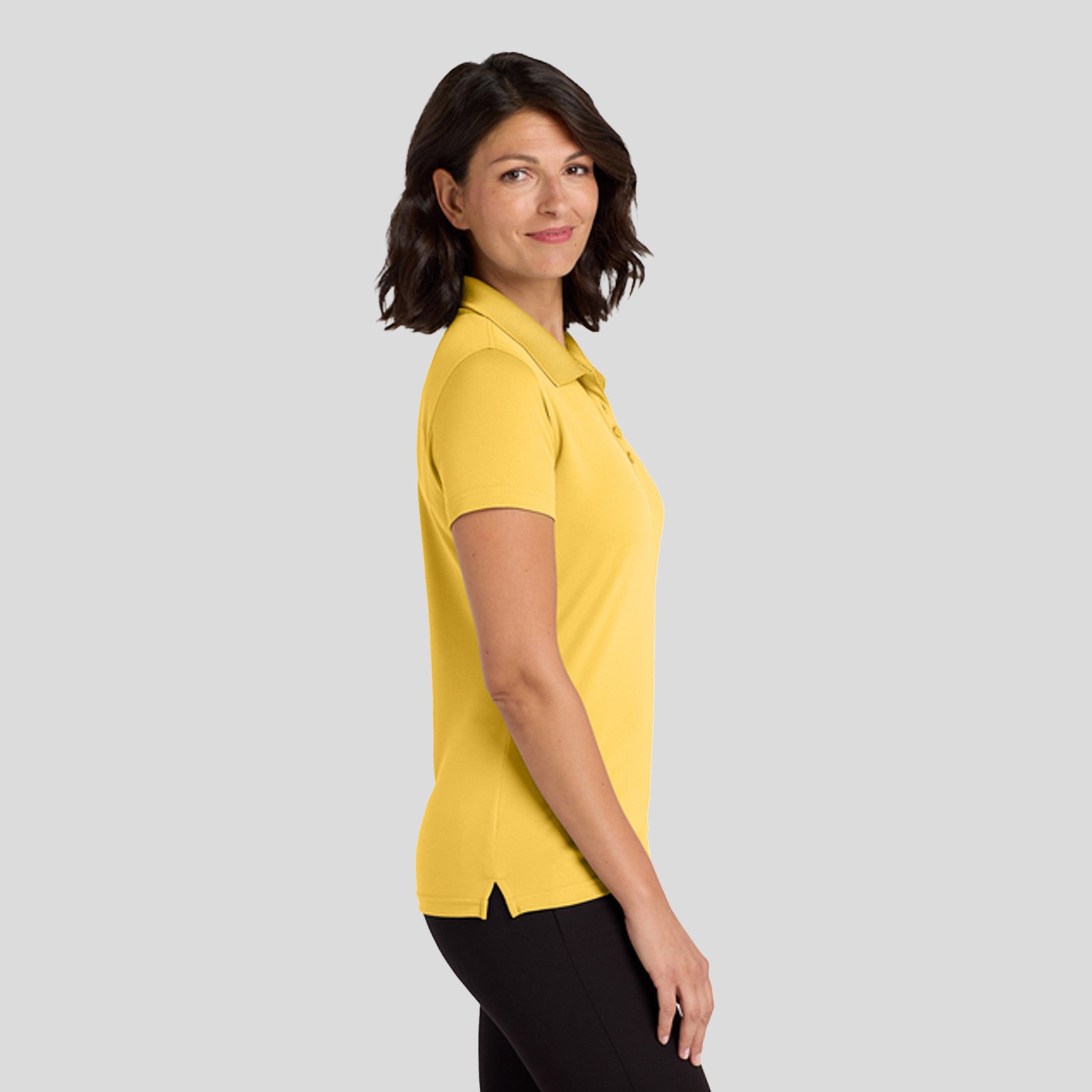 Women's Dry Zoneยฎ UV Micro-Mesh Polo | Sunburst Yellow