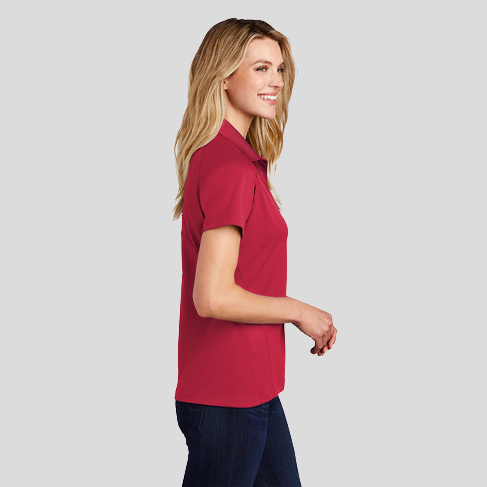 Women's Dri-Meshยฎ Pro Polo | Engine Red