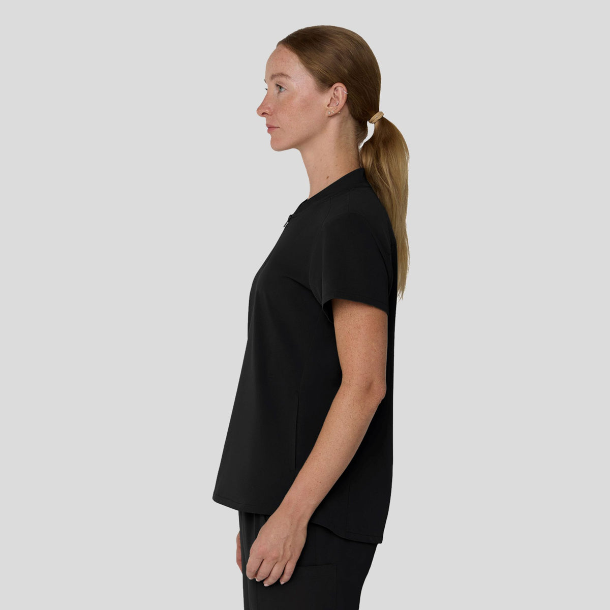 Tempo Women's 1/4 Zip Top | Black