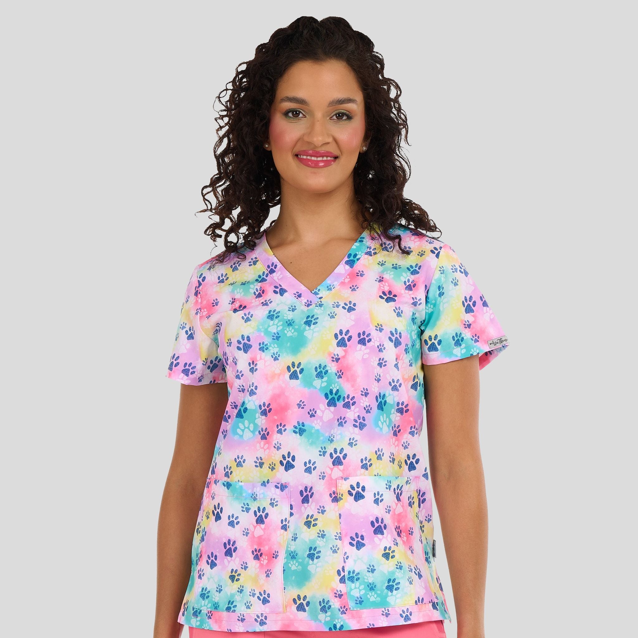 Audrey Print Top | Just Pawfect