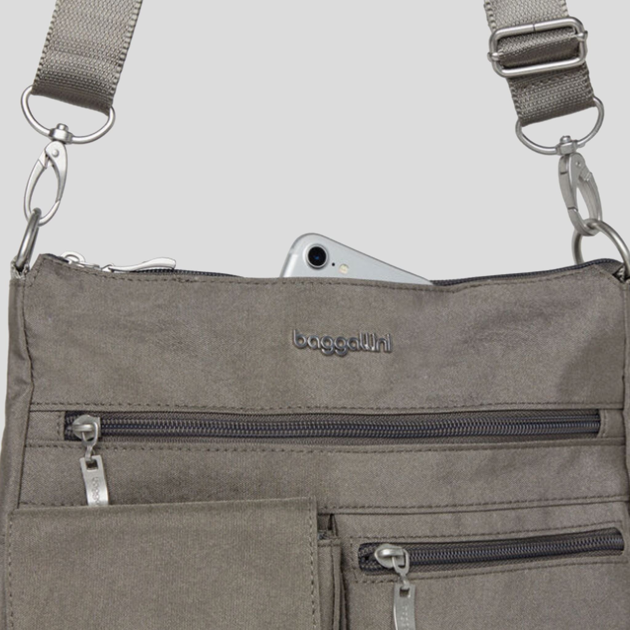 Modern Everywhere Slim Crossbody | Sterling Shimmer