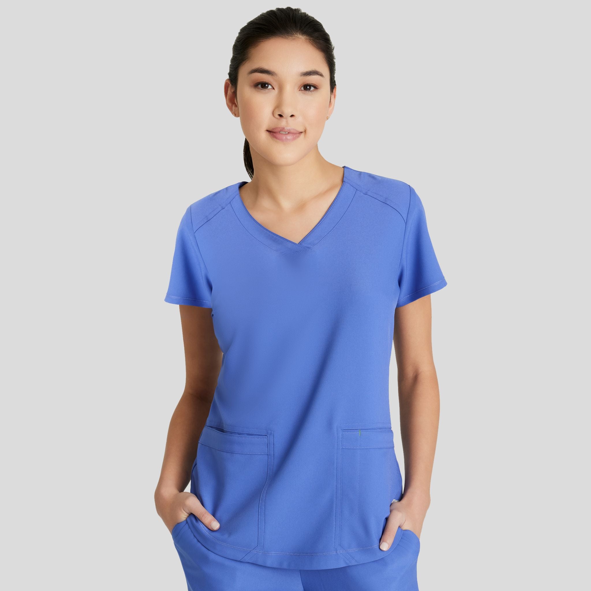 Rhythm Scrub Top | Vivid Lapis