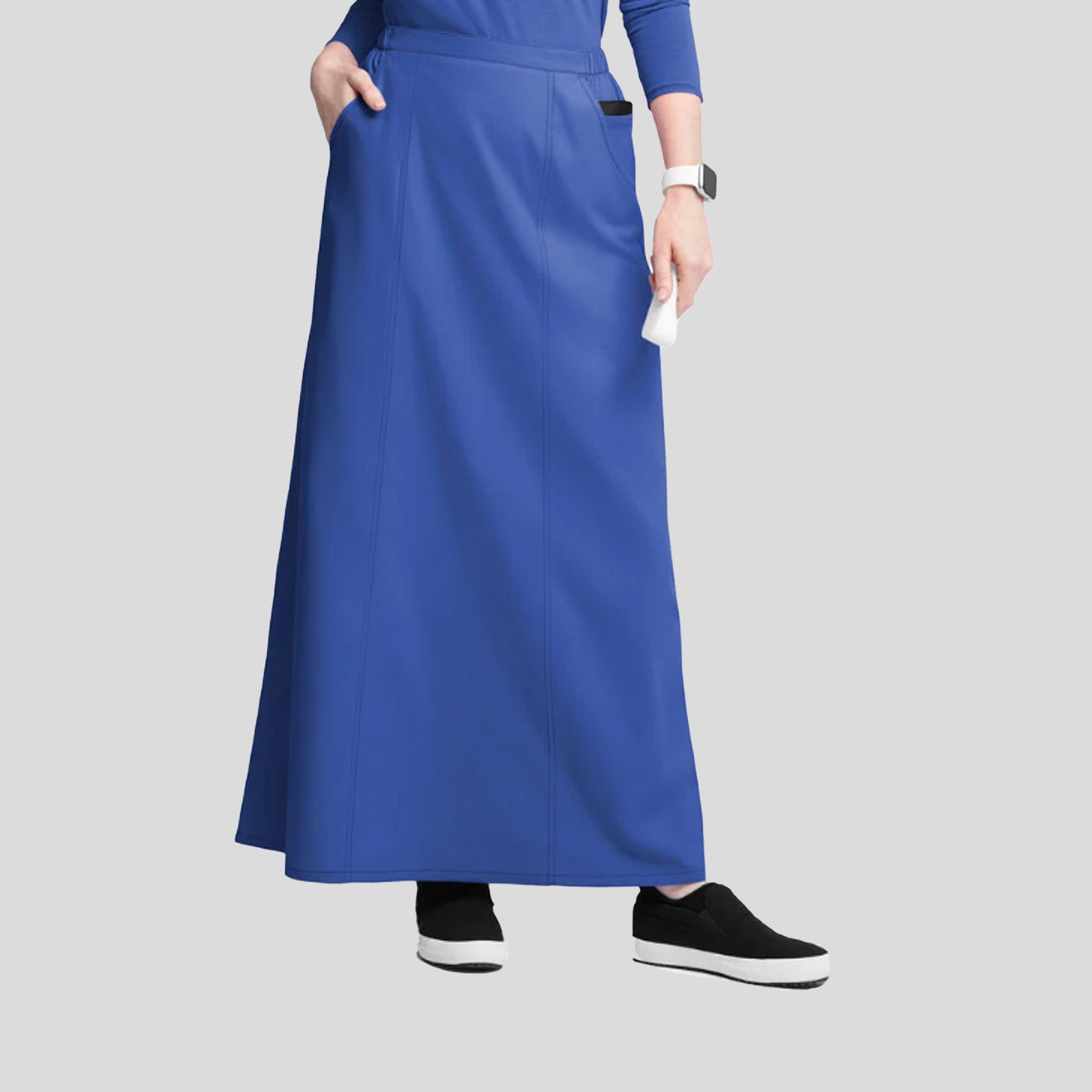 4-Pocket Gored Ankle-length Skirt | Galaxy