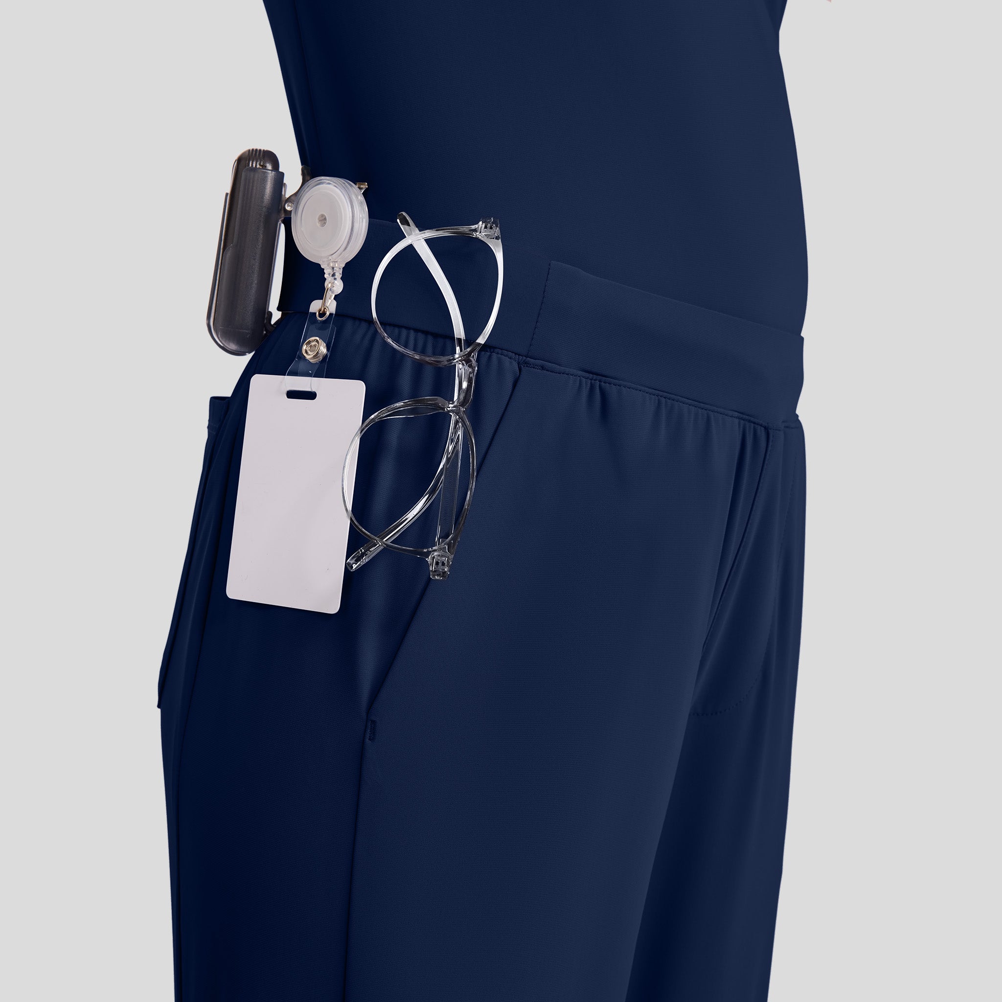 4-Pocket Straight Leg Pant | Navy