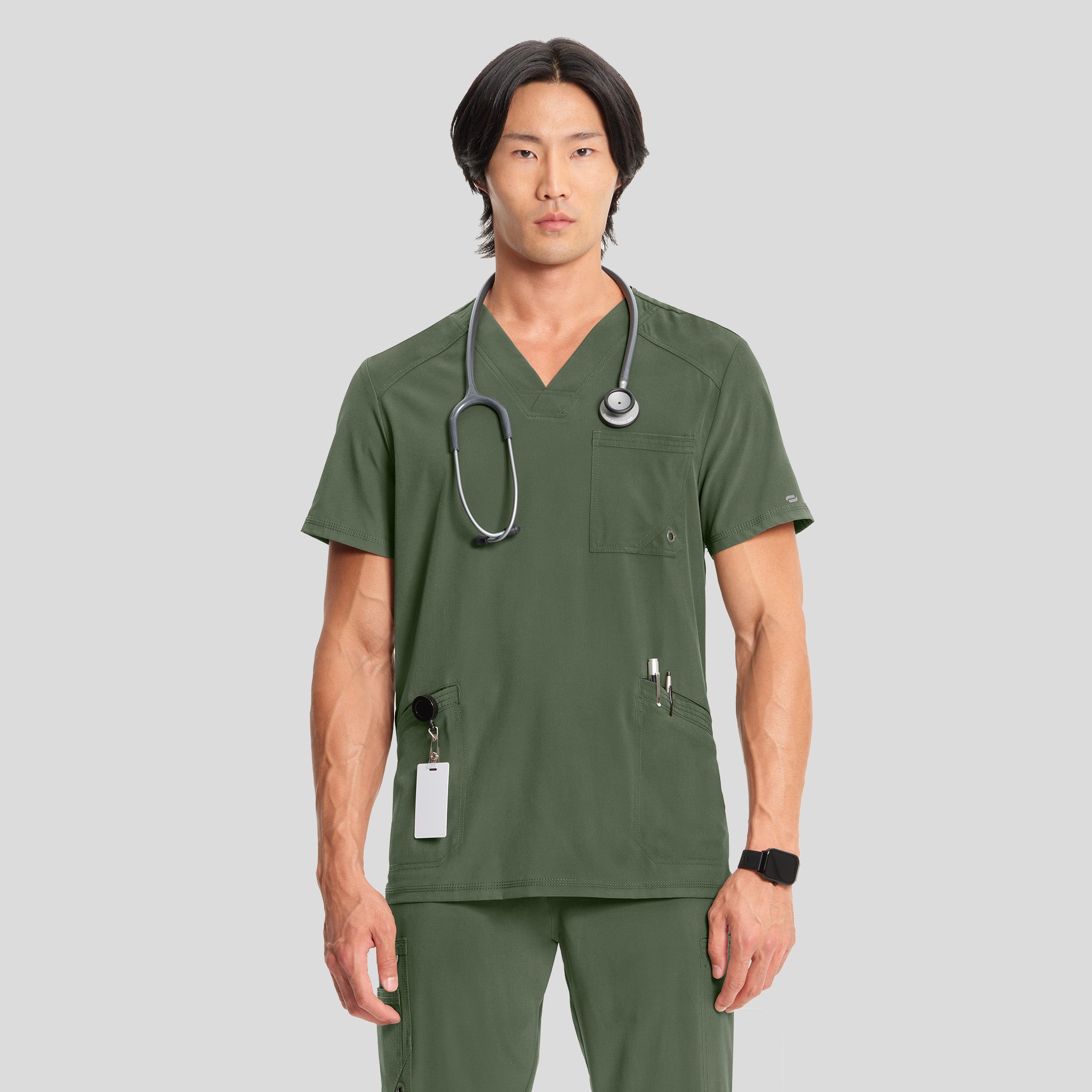 Men's V-Neck | Olive