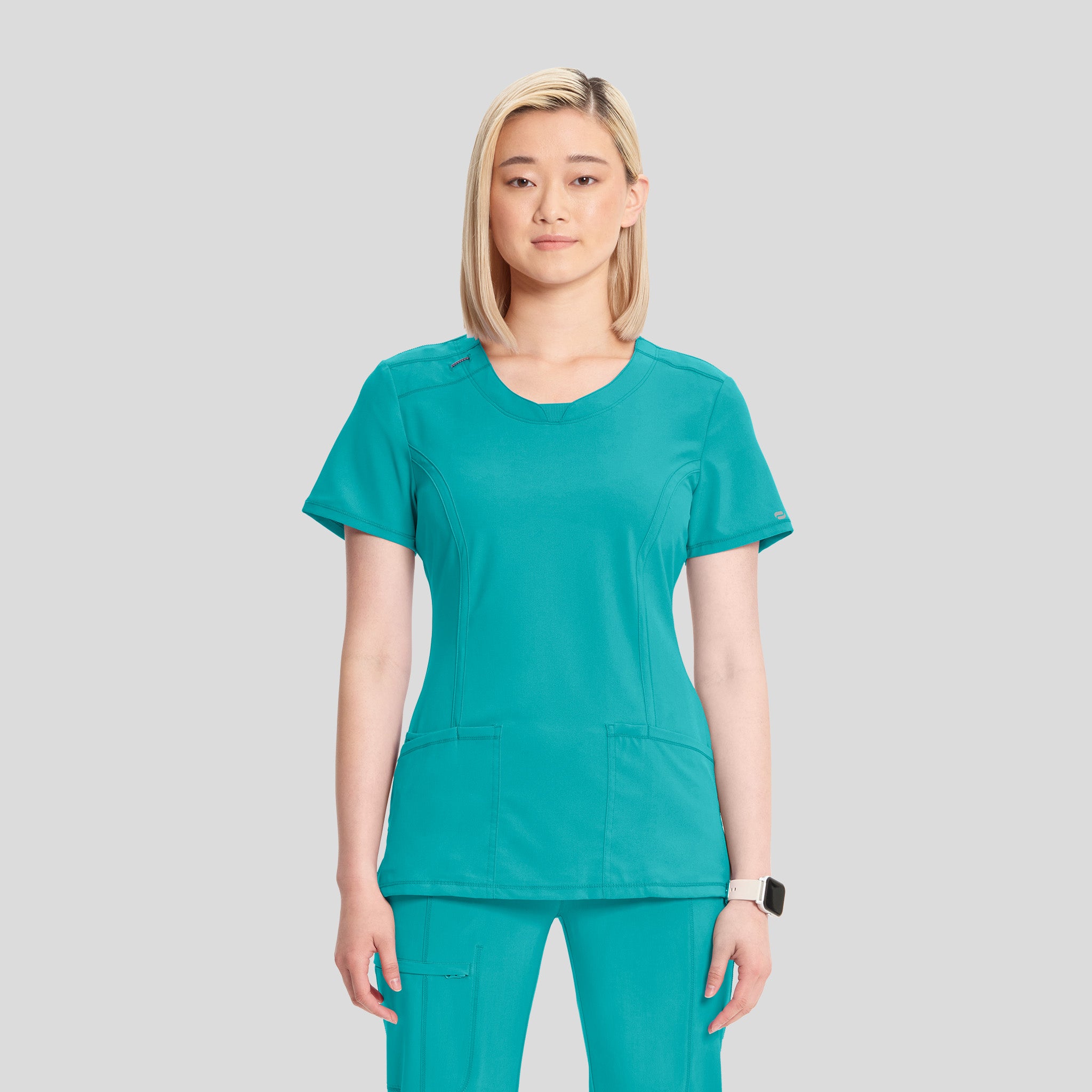 Women's Round Neck Top | Teal