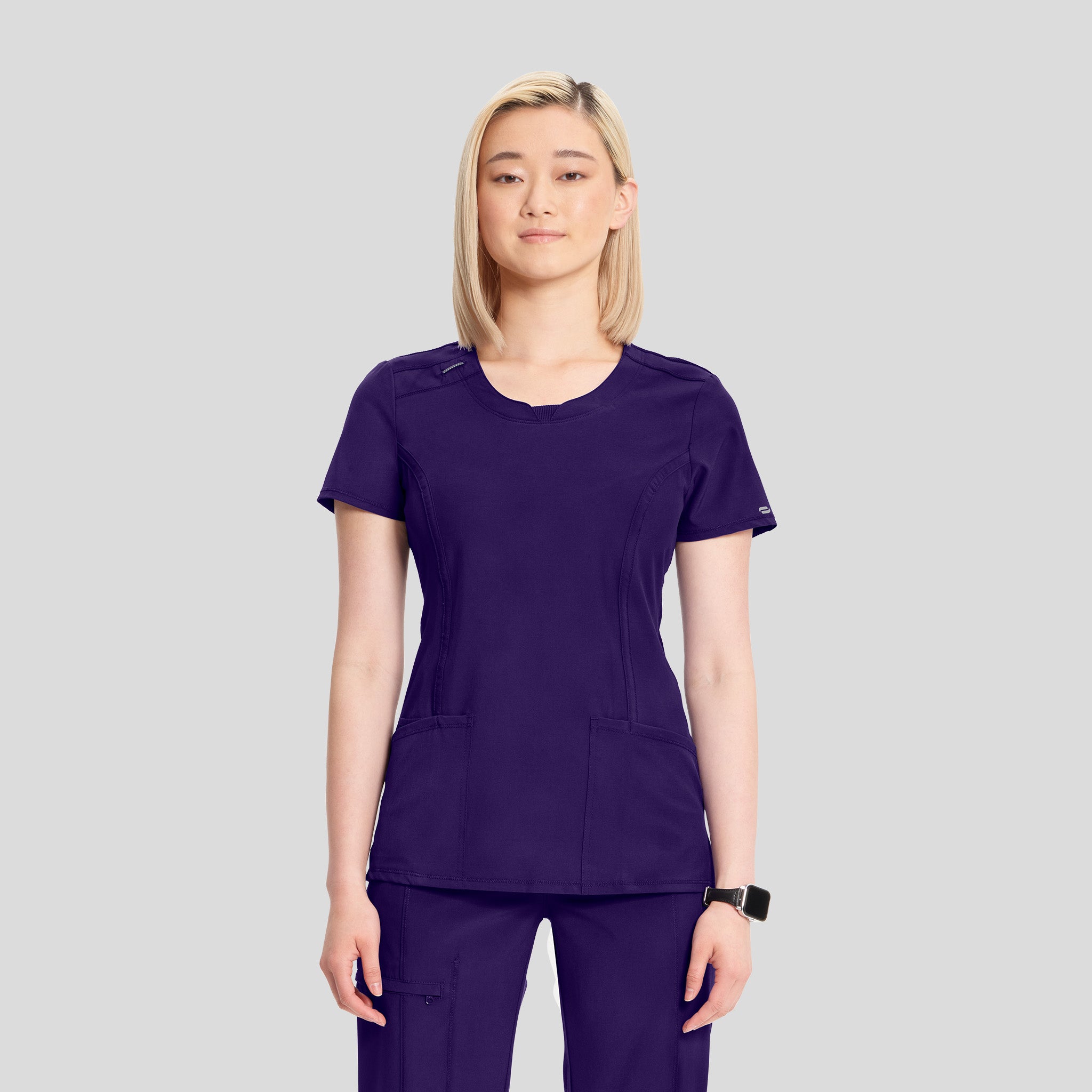Women's Round Neck Top | Grape