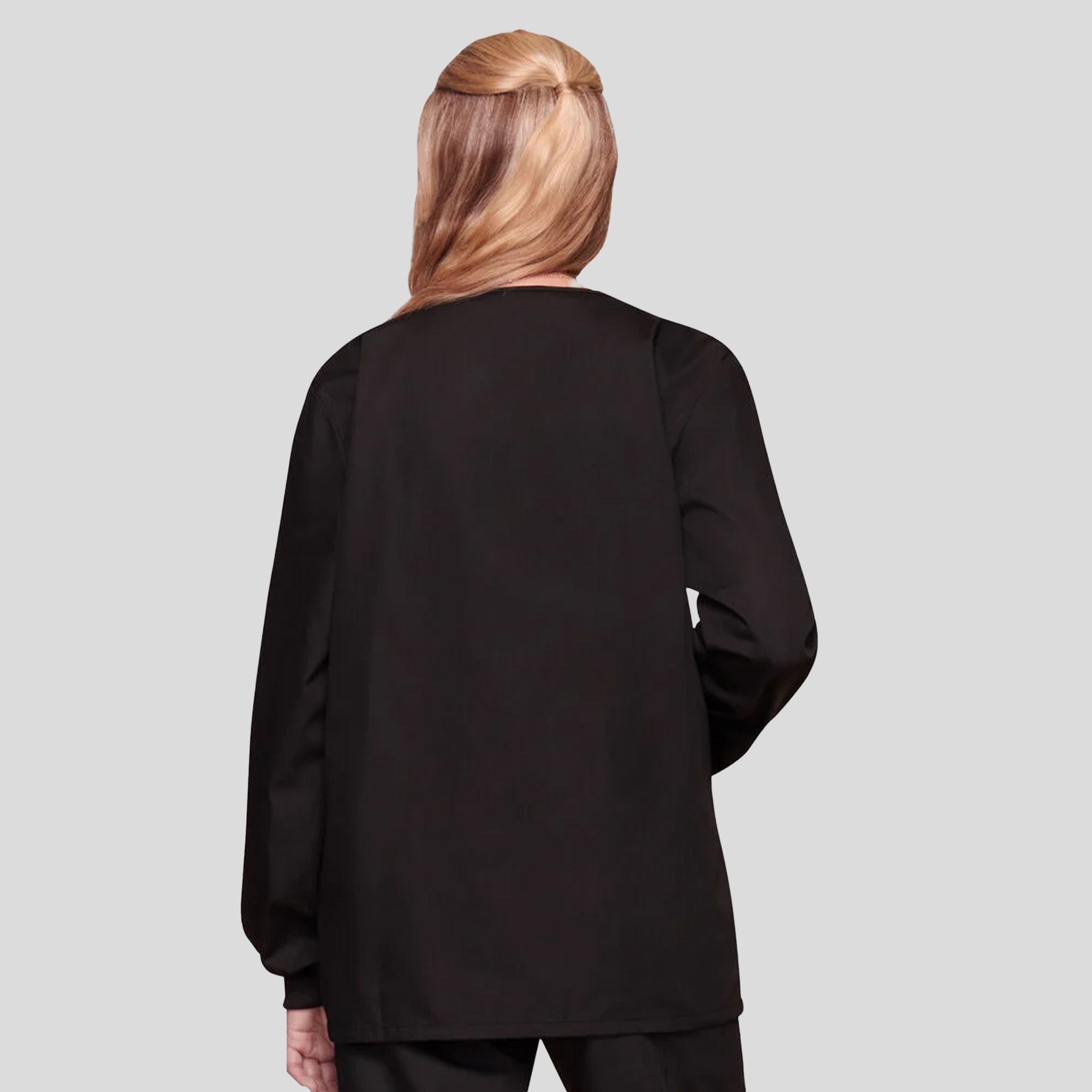 Women's Snap Front Jacket | Black