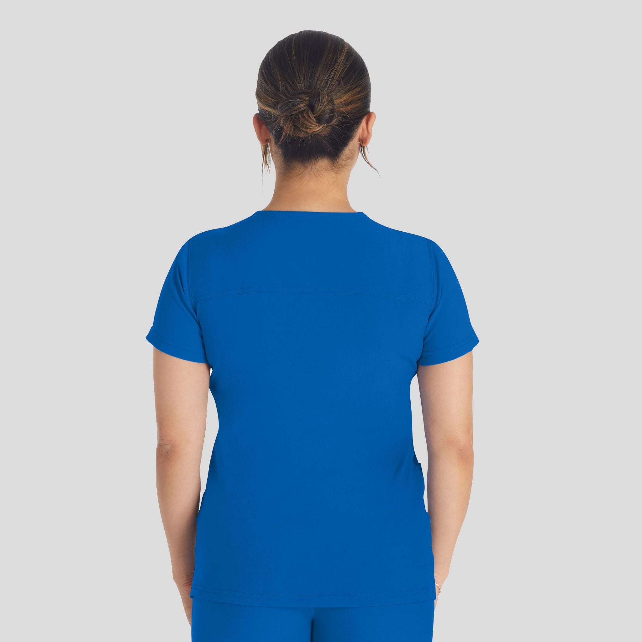 Women's V-Neck Scrub Top | Royal
