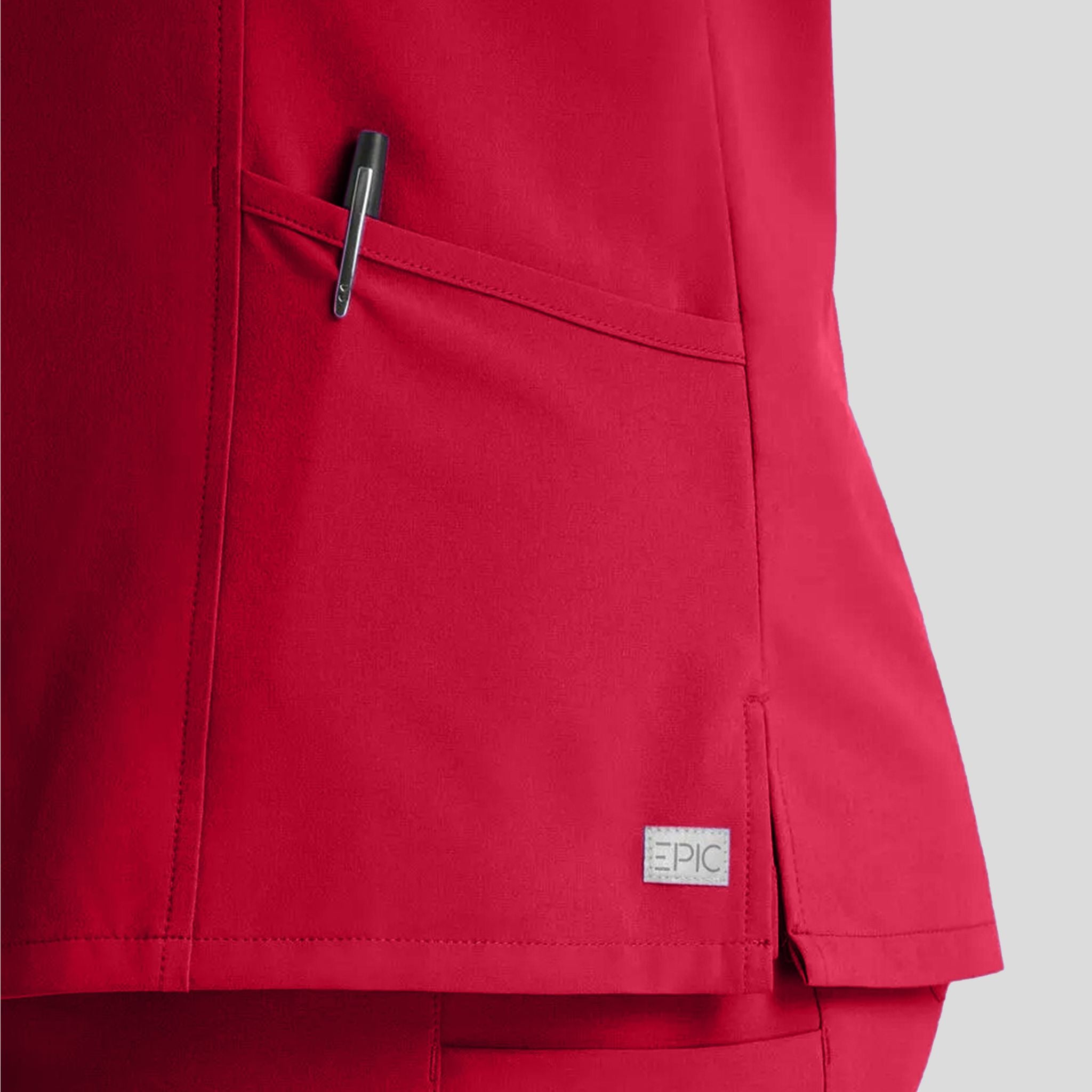 Women’s Snap Jacket | Red