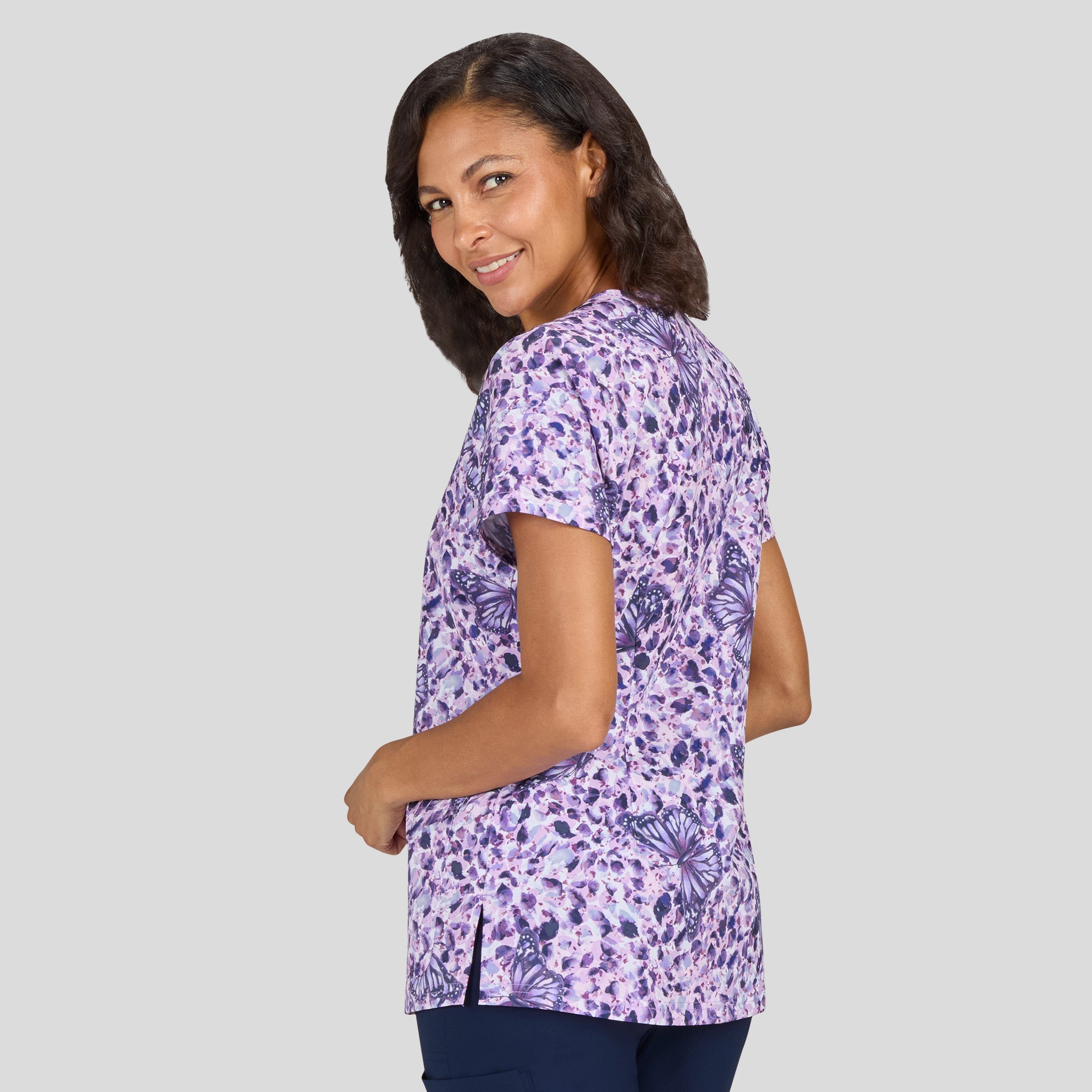 Velora Top | Butterflight French Lavender