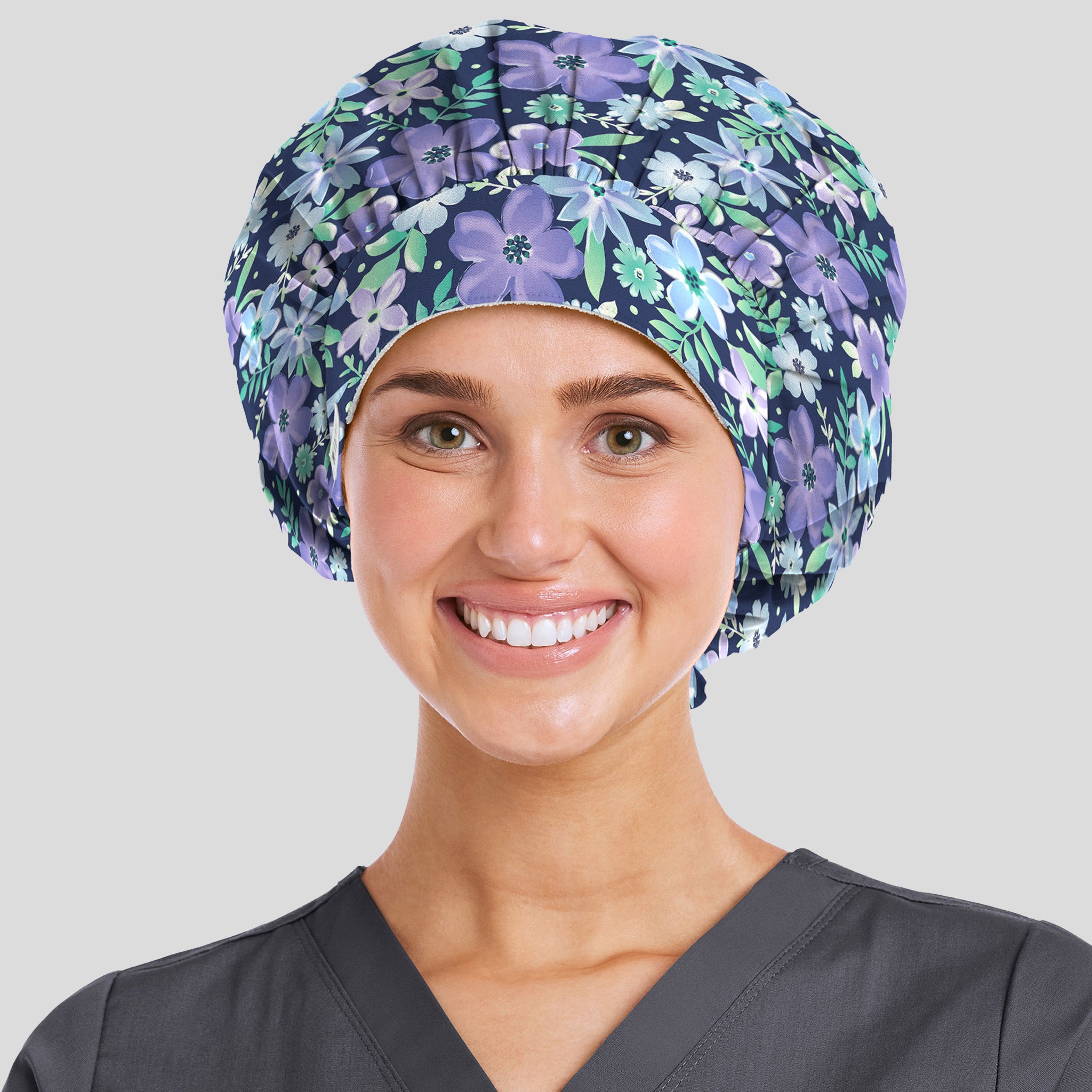 Unisex Bouffant Cap | Spring Fantasy