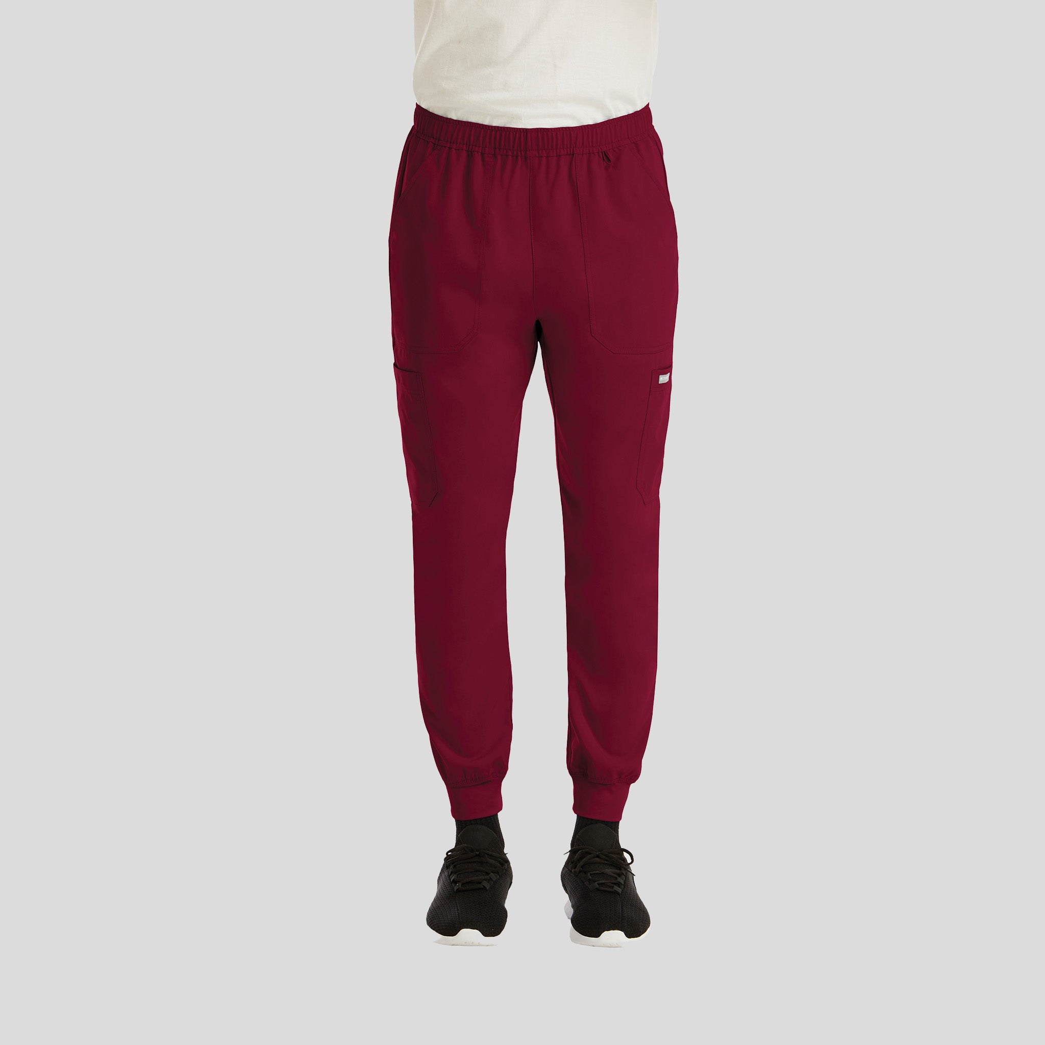 Men’s Full Elastic Jogger | Wine