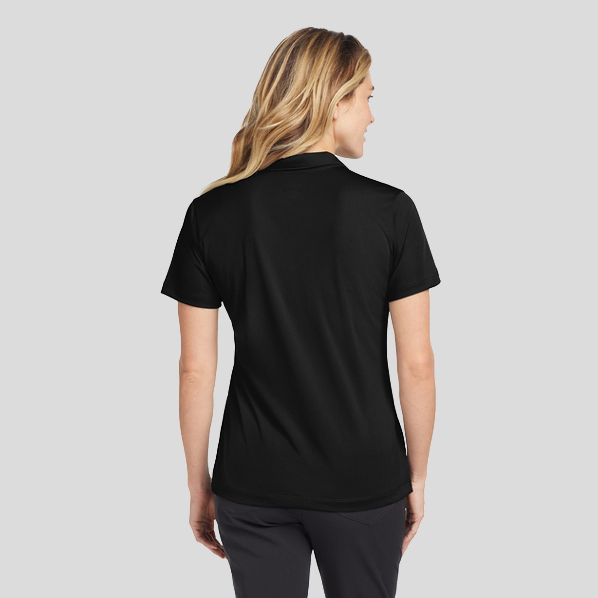 Women's Dri-FIT Vertical Mesh Polo | Black