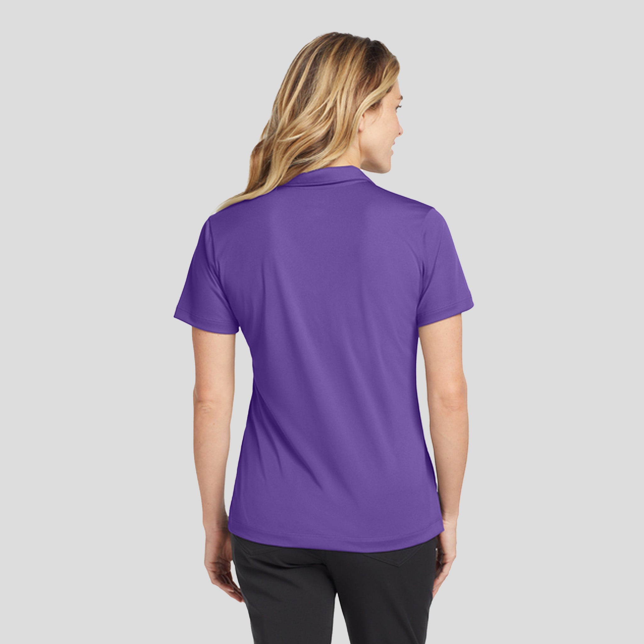 Women's Dri-FIT Vertical Mesh Polo | Court Purple