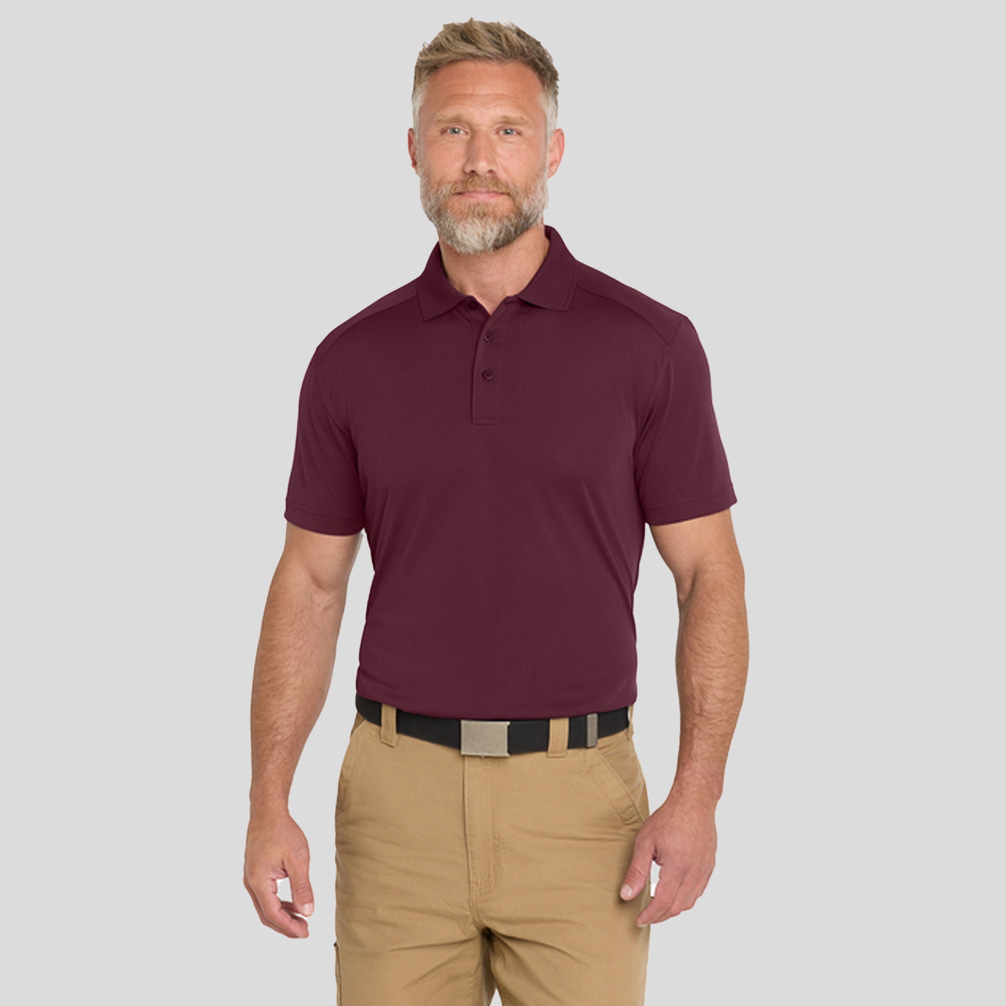 Men's Select Lightweight Snag-Proof Polo | Maroon