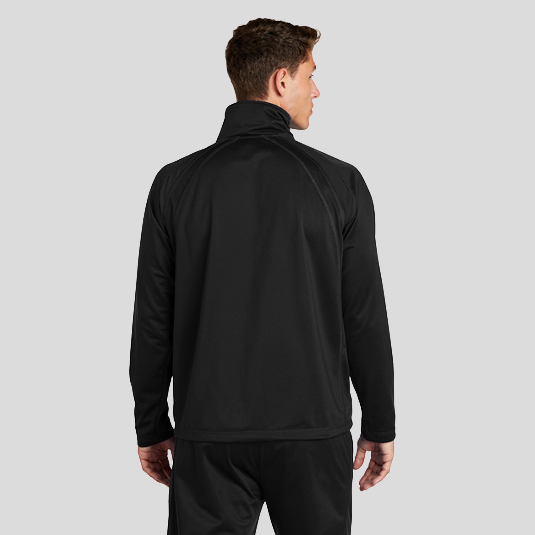 Tricot Track Jacket | Black/Black