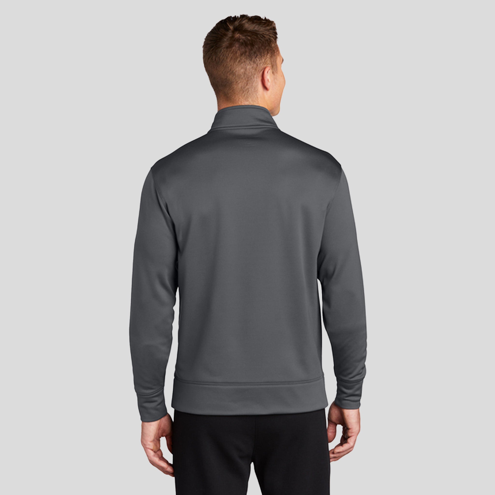 Sport-Wick® Fleece Full-Zip Jacket | Dark Smoke Grey